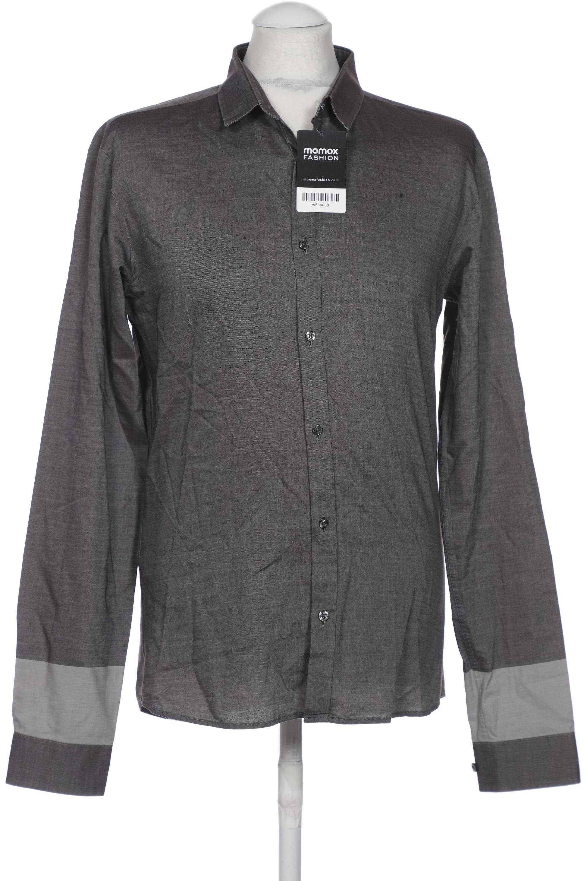 

Hugo by Hugo Boss Herren Hemd, grau, Gr. 48