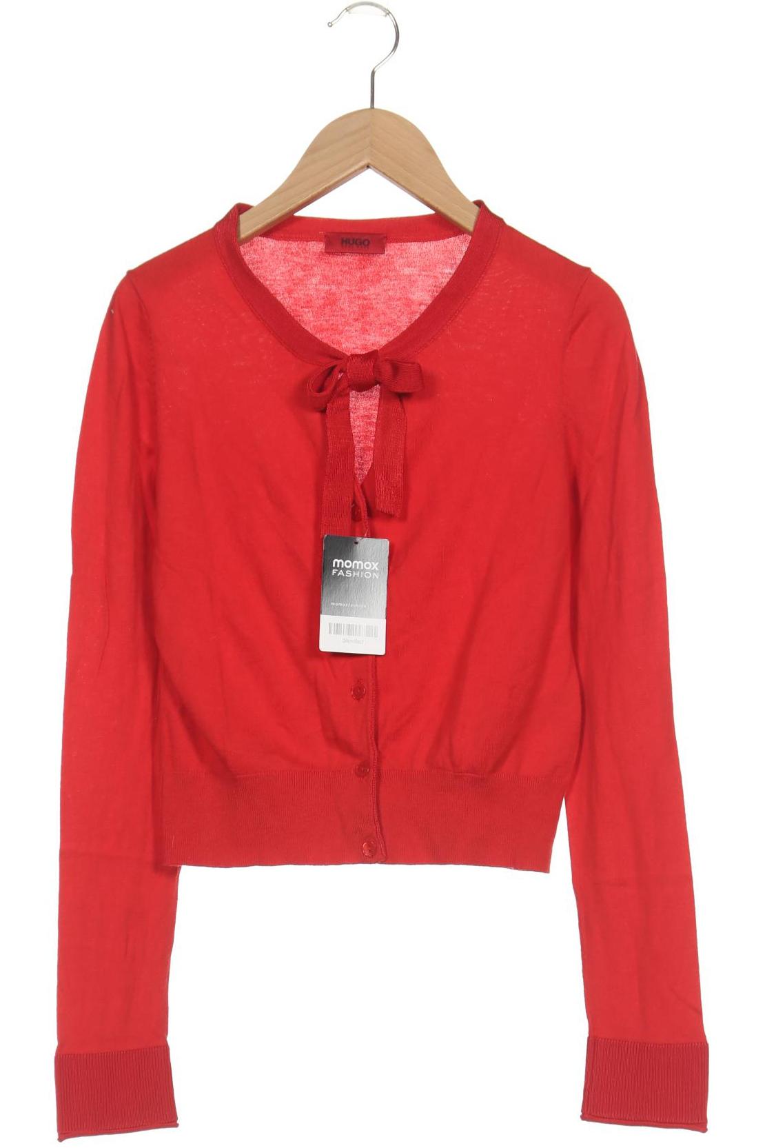 

Hugo by Hugo Boss Damen Strickjacke, rot, Gr. 34
