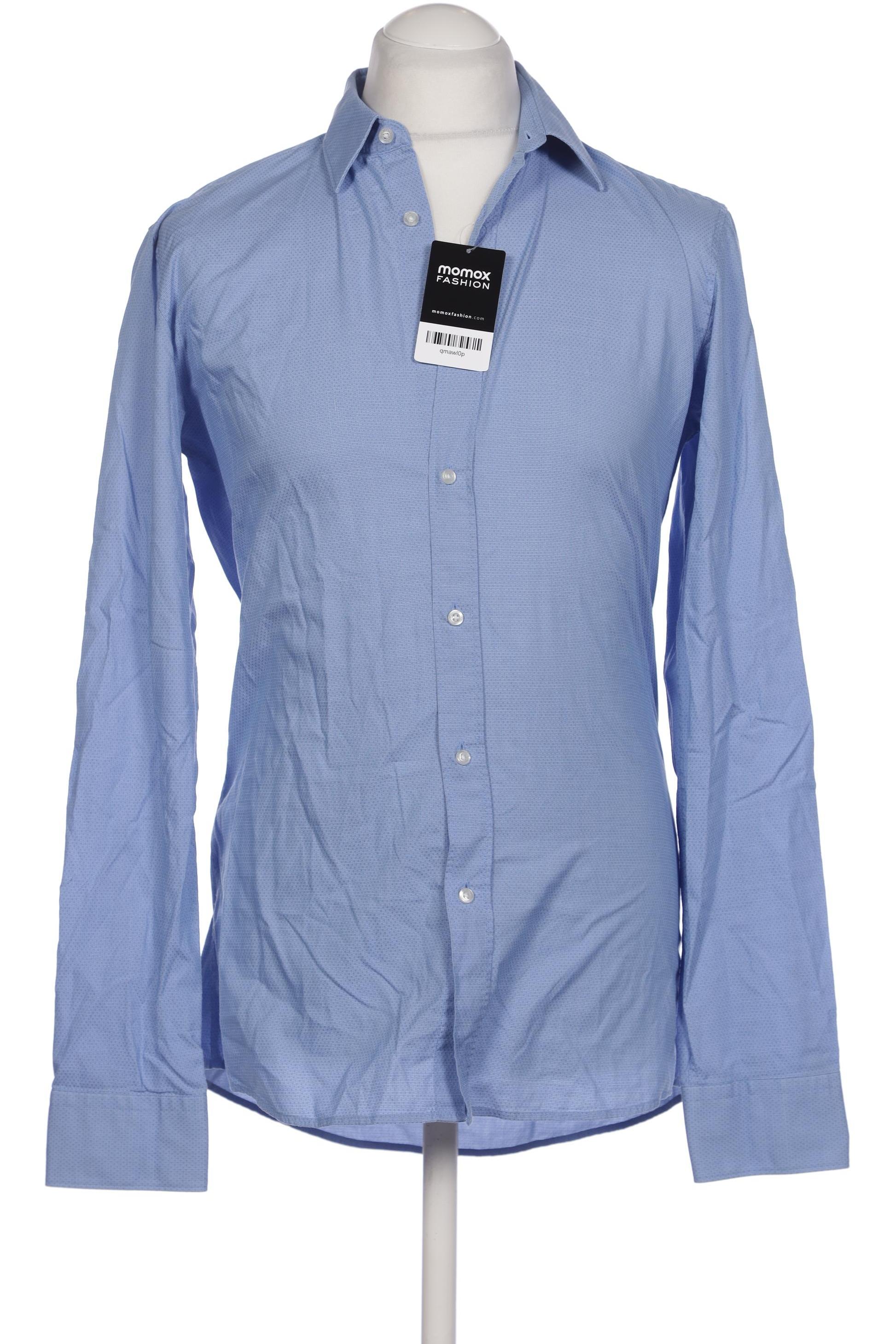 

Hugo by Hugo Boss Herren Hemd, blau, Gr. 48