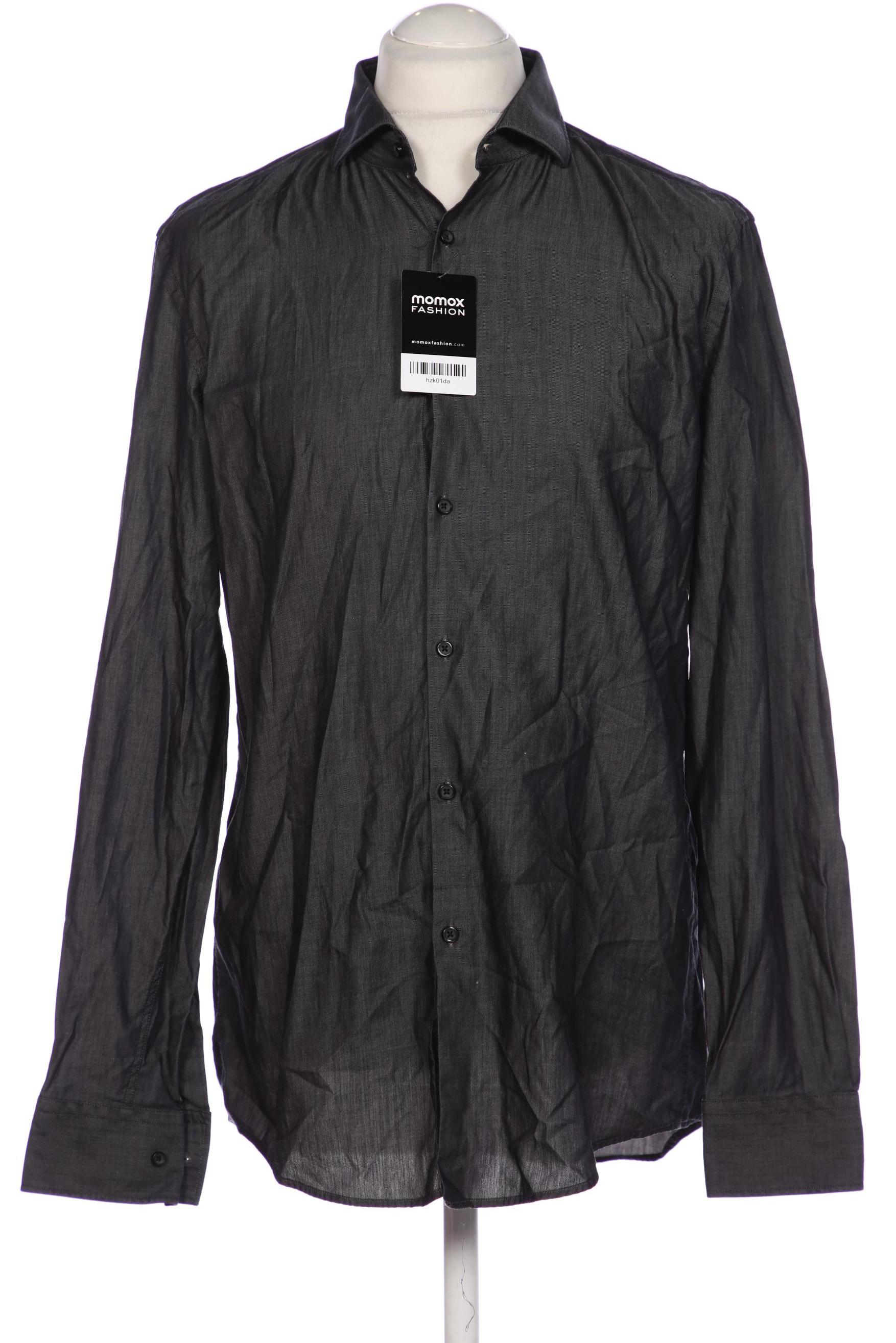 

Hugo by Hugo Boss Herren Hemd, grau, Gr. 52
