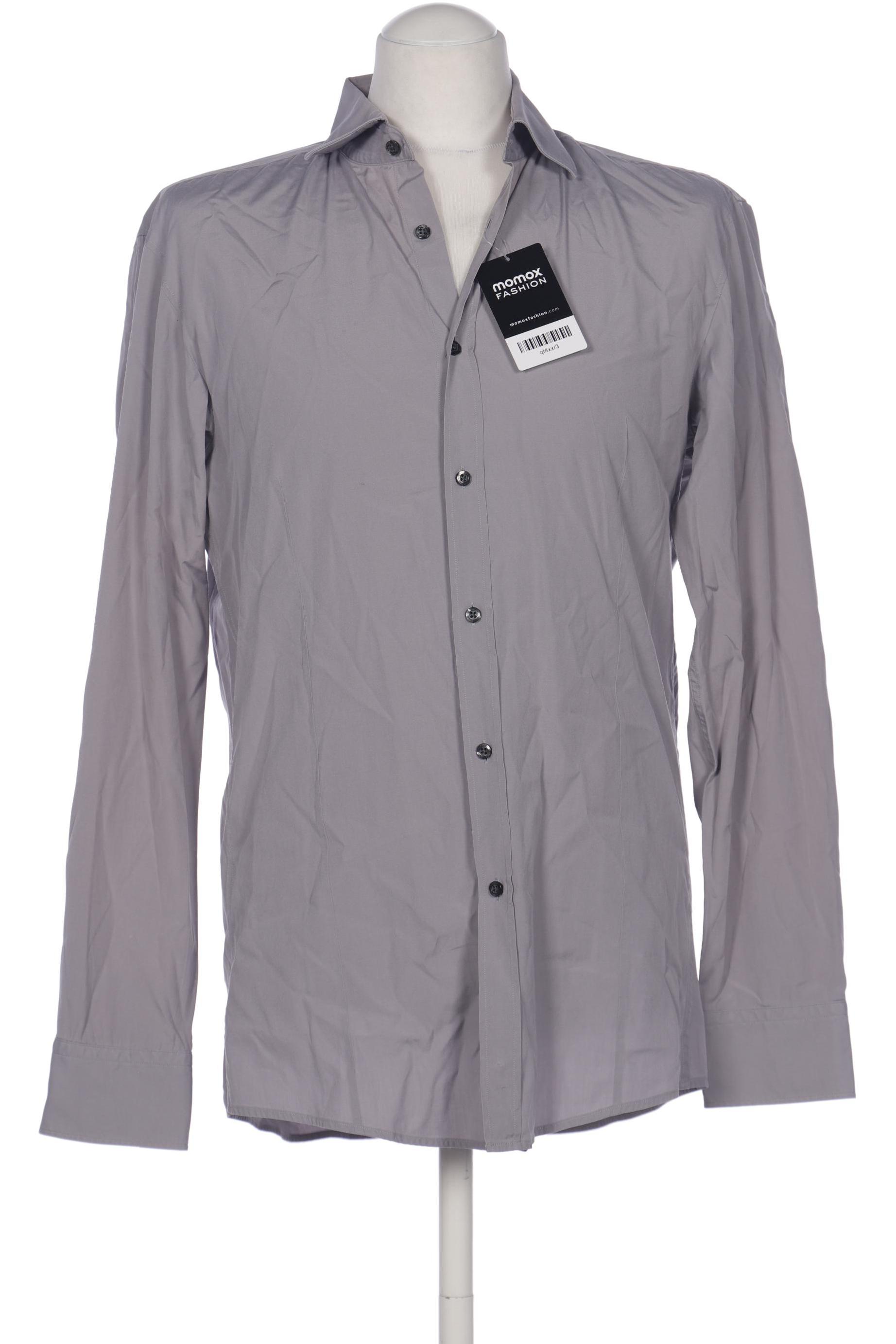 

Hugo by Hugo Boss Herren Hemd, grau, Gr. 48
