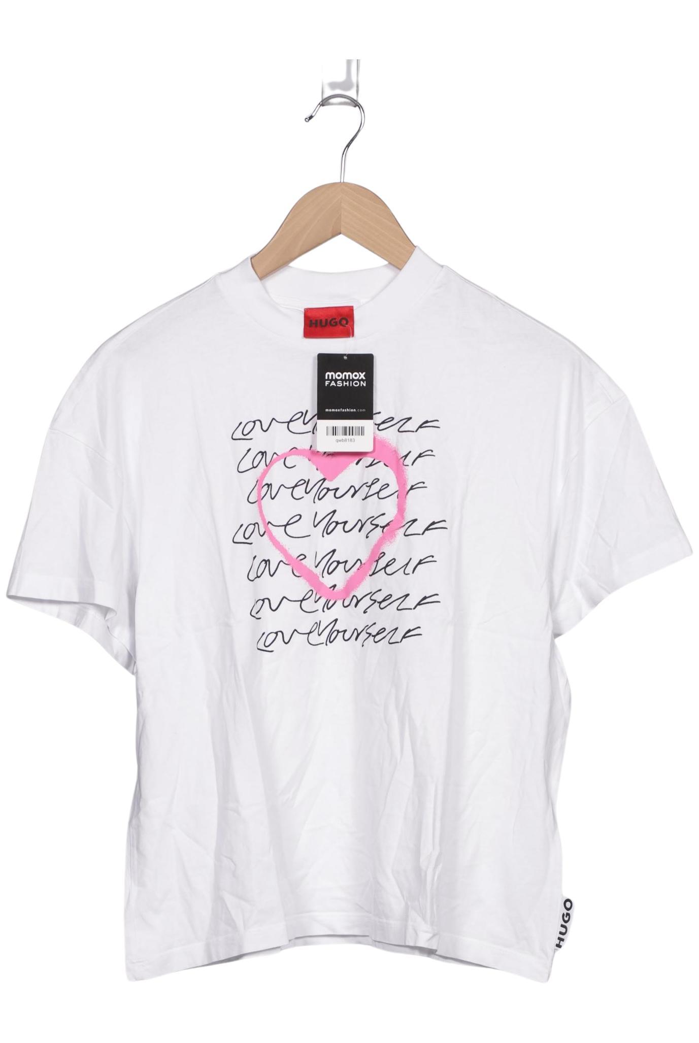 

Hugo by Hugo Boss Damen T-Shirt, weiß, Gr. 38