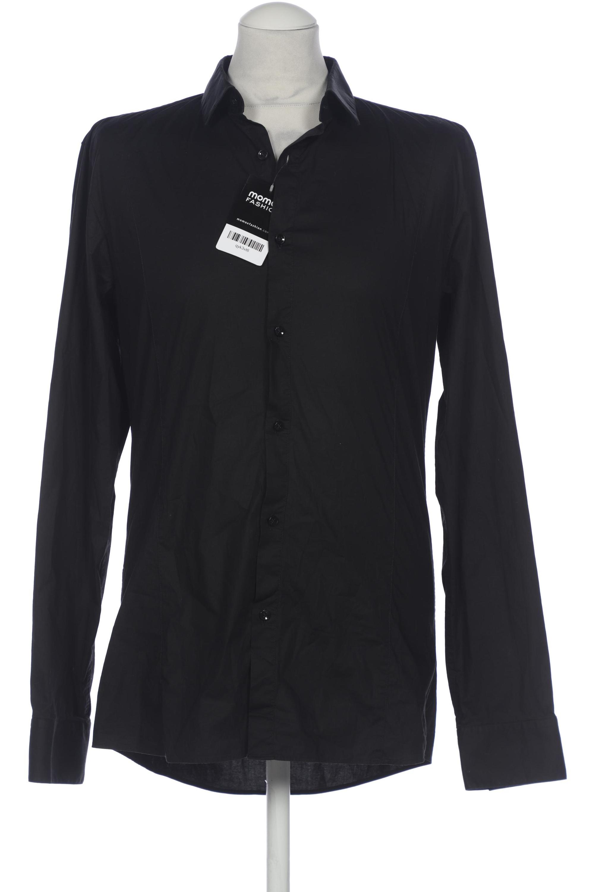 

Hugo by Hugo Boss Herren Hemd, schwarz, Gr. 48