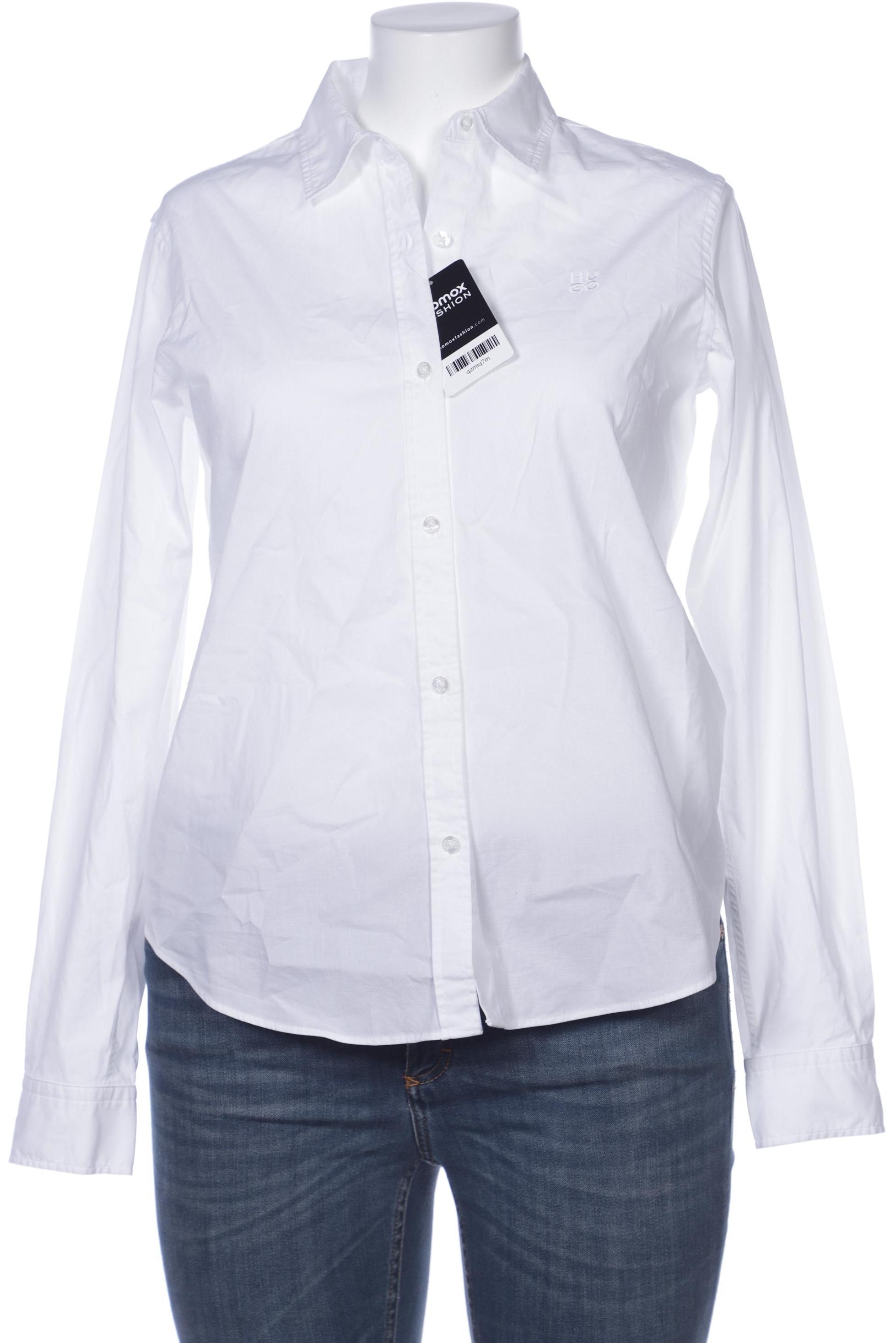 

Hugo by Hugo Boss Damen Bluse, weiß, Gr. 42