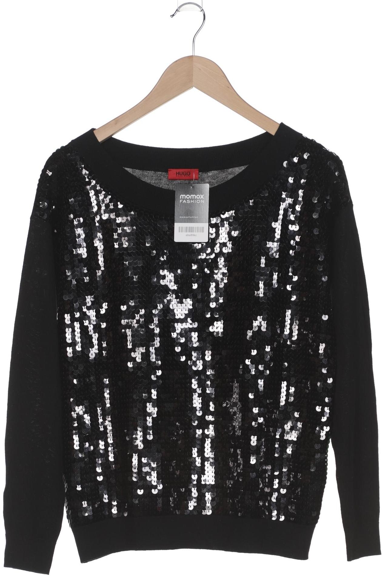 

Hugo by Hugo Boss Damen Langarmshirt, schwarz, Gr. 38