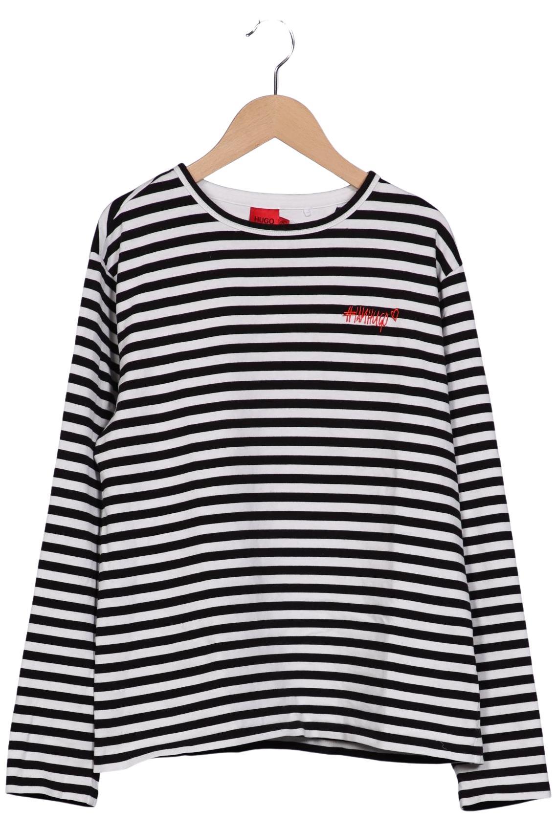 

Hugo by Hugo Boss Damen Langarmshirt, schwarz, Gr. 44