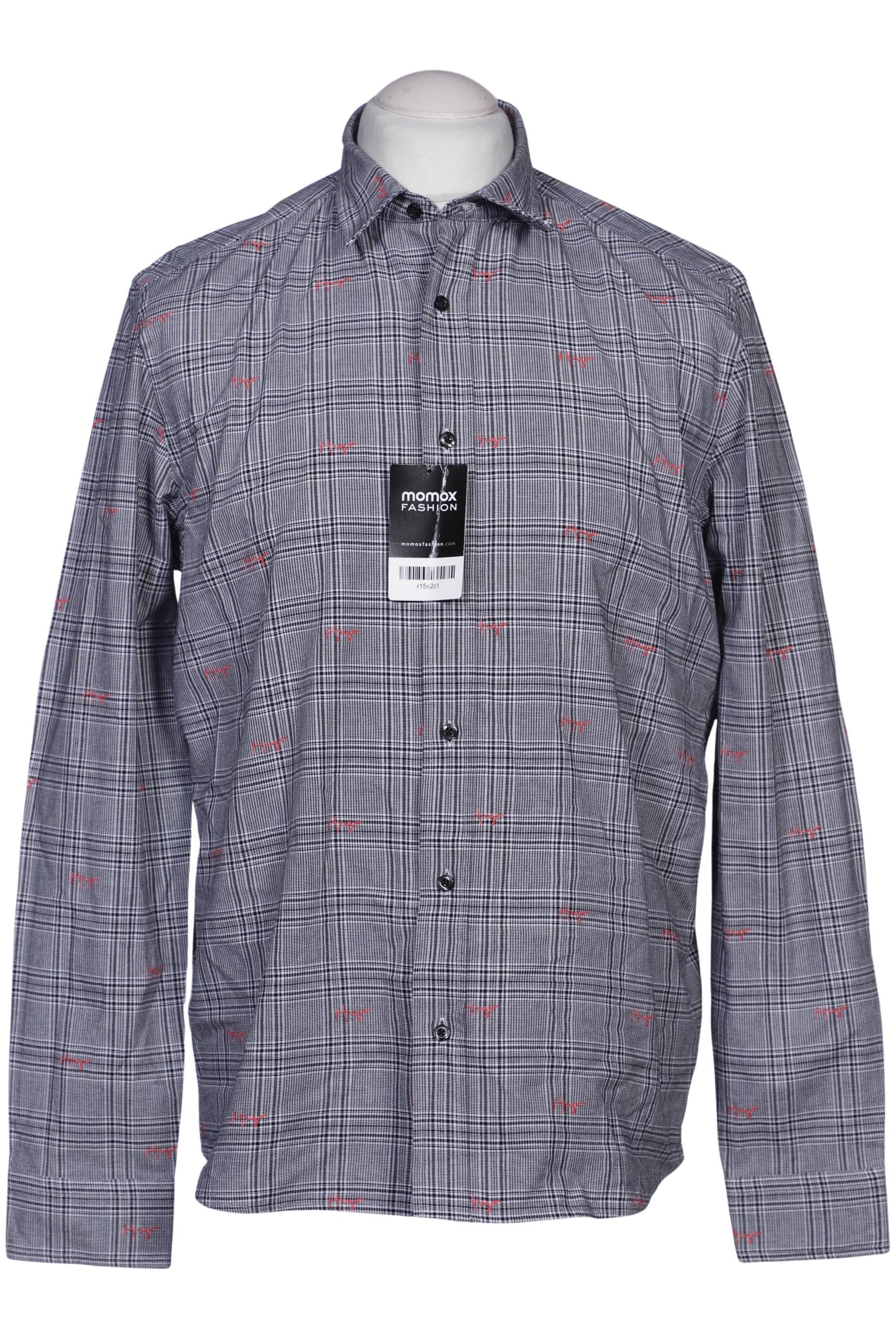 

Hugo by Hugo Boss Herren Hemd, grau, Gr. 48