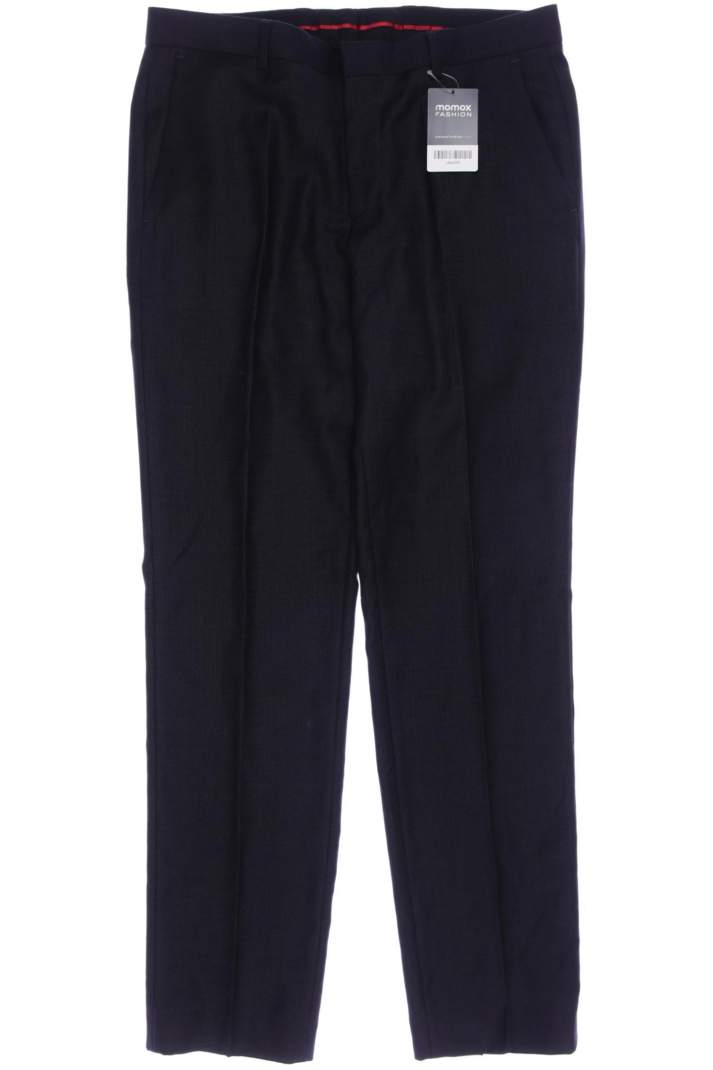 

Hugo by Hugo Boss Herren Stoffhose, schwarz, Gr. 48