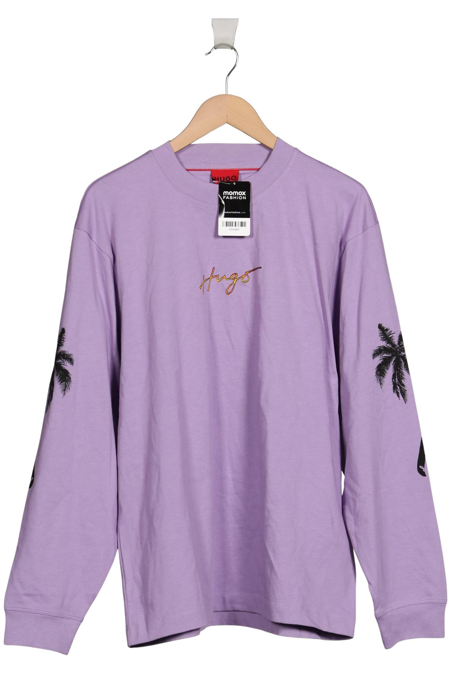 

Hugo by Hugo Boss Herren Sweatshirt, flieder, Gr. 52