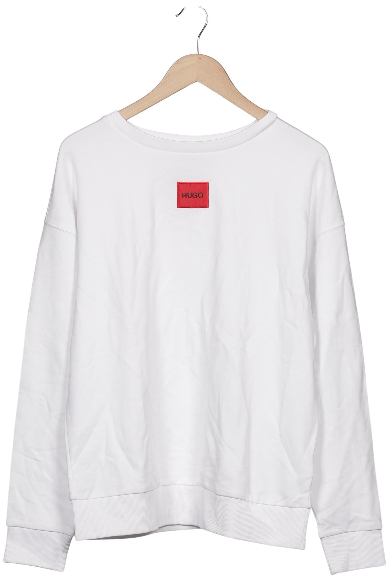 

Hugo by Hugo Boss Herren Sweatshirt, weiß, Gr. 54