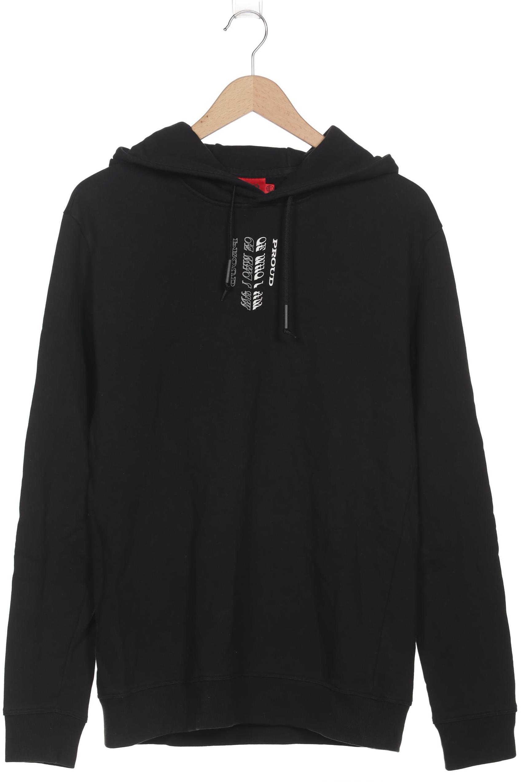 

Hugo by Hugo Boss Herren Kapuzenpullover, schwarz, Gr. 48