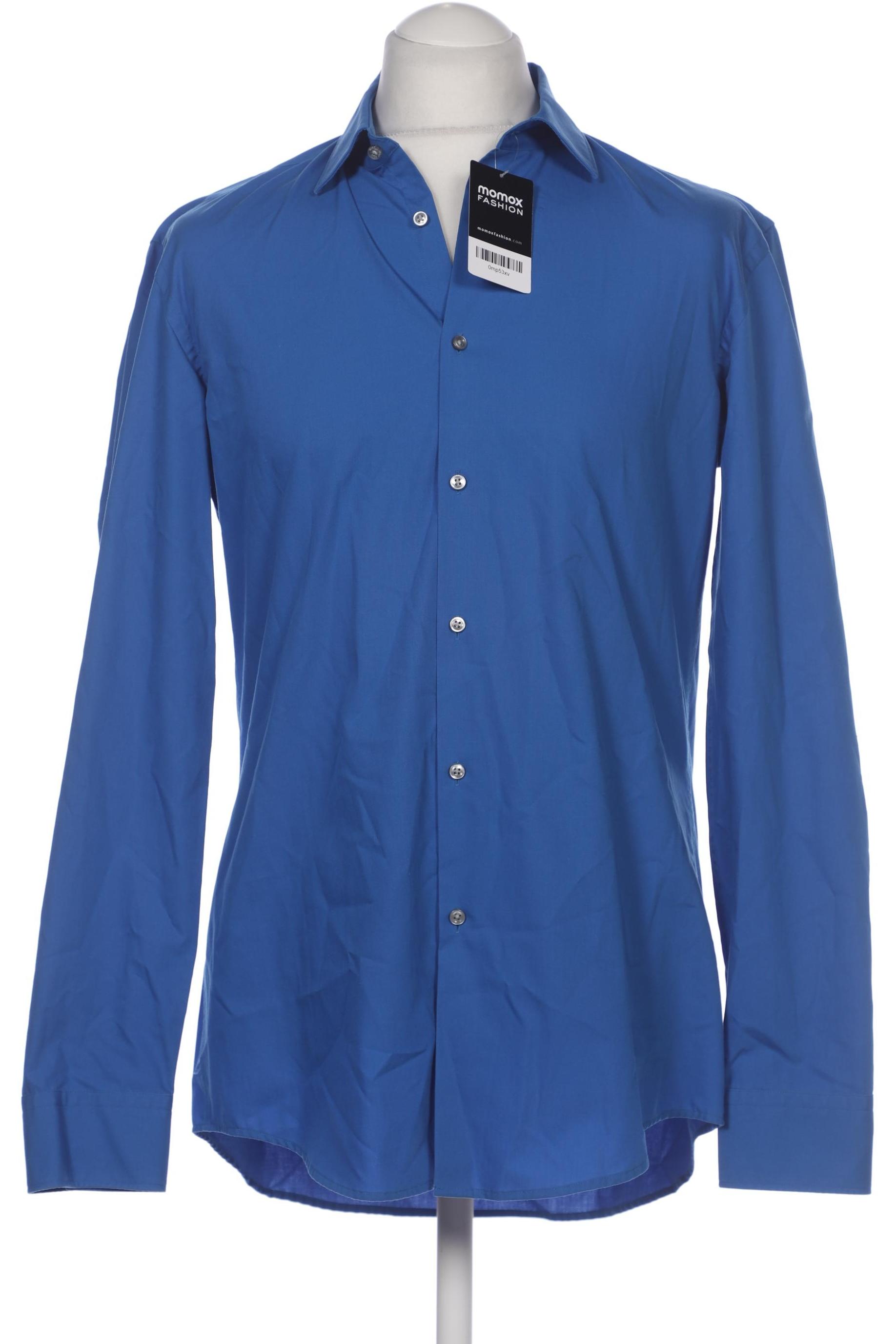 

Hugo by Hugo Boss Herren Hemd, blau, Gr. 52