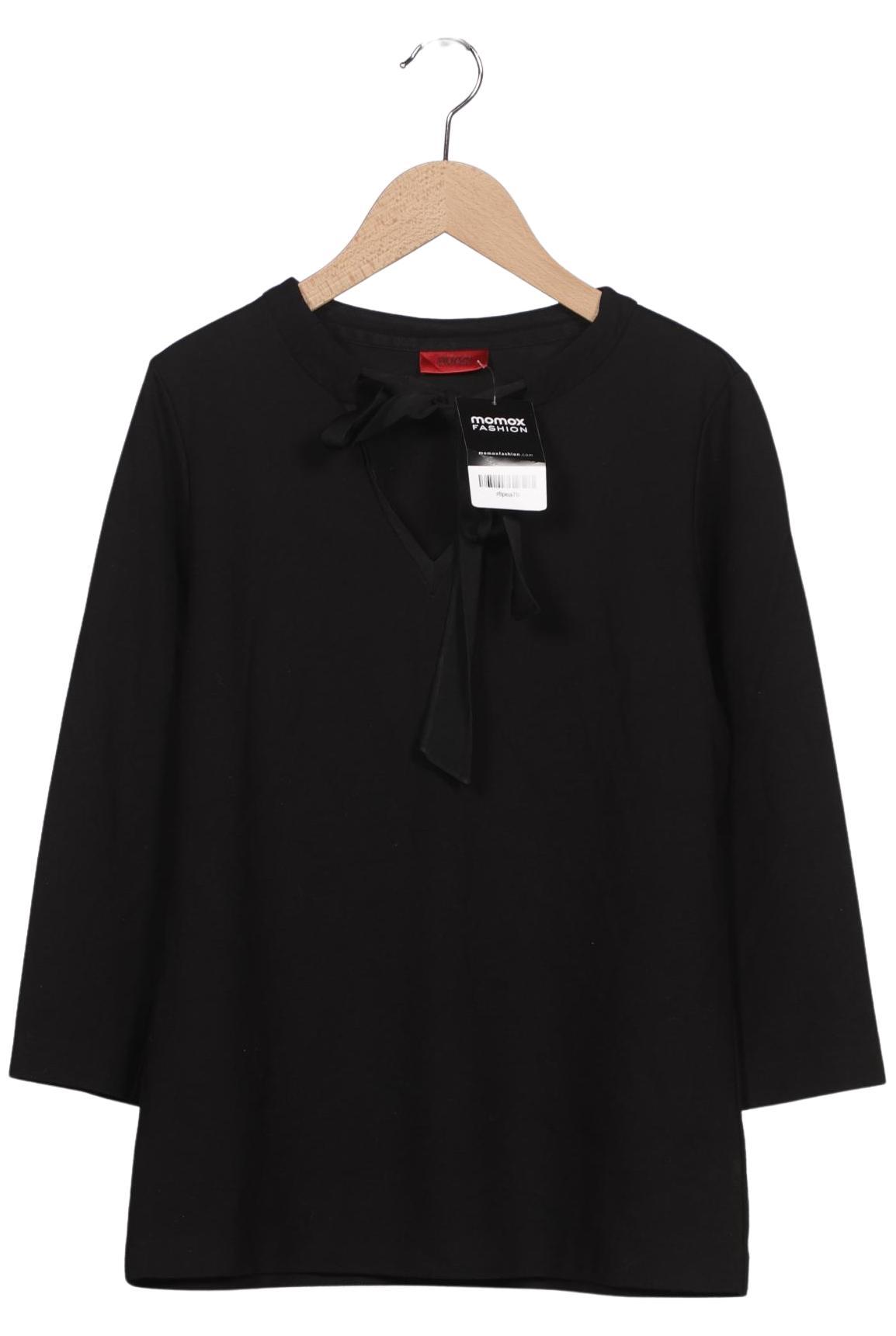

Hugo by Hugo Boss Damen Langarmshirt, schwarz, Gr. 36
