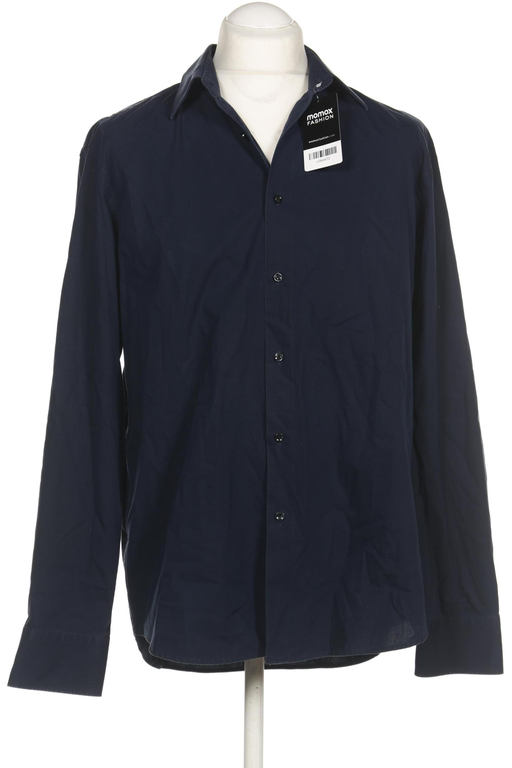 

Hugo by Hugo Boss Herren Hemd, marineblau, Gr. 44