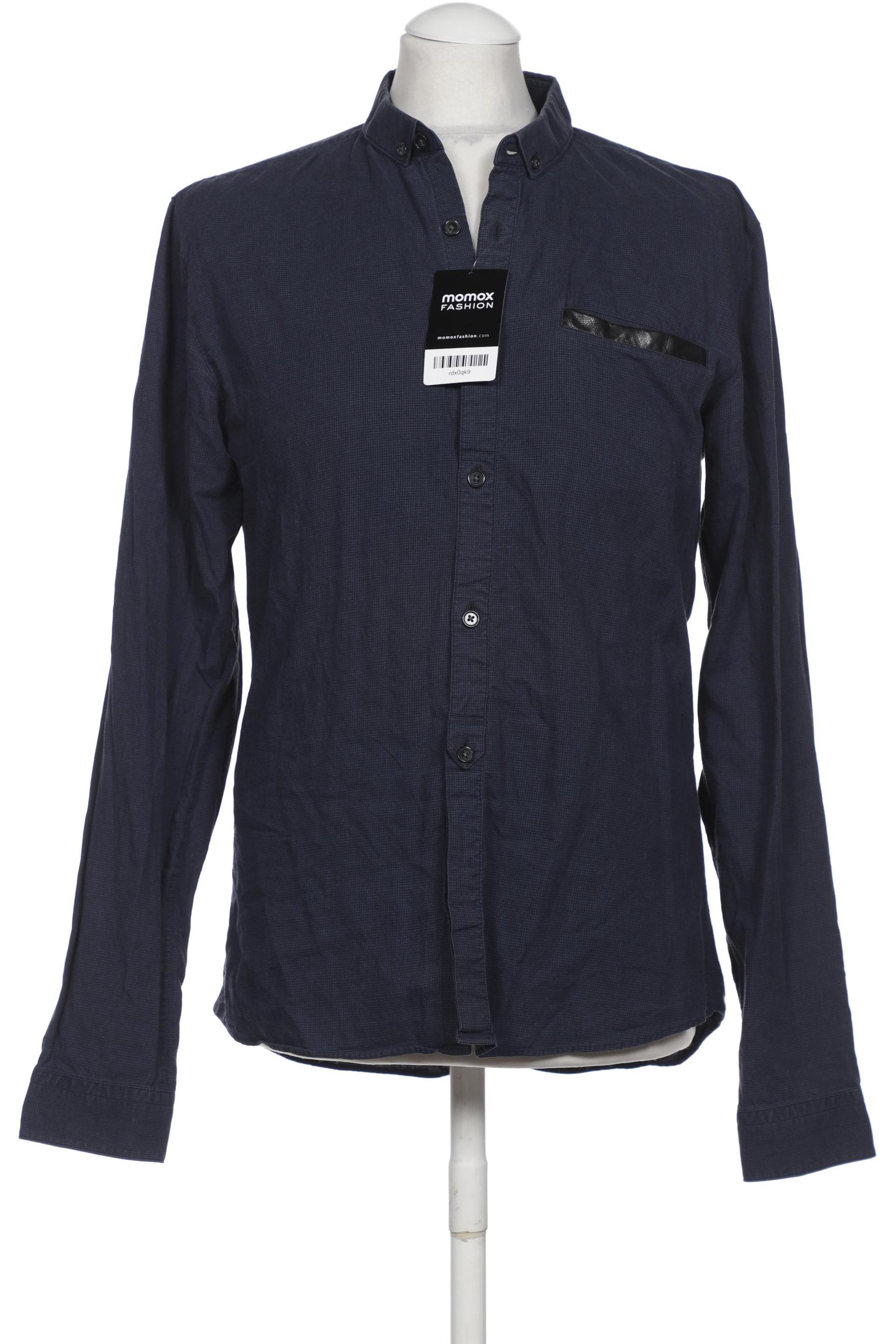 

HUGO by Hugo Boss Herren Hemd, marineblau