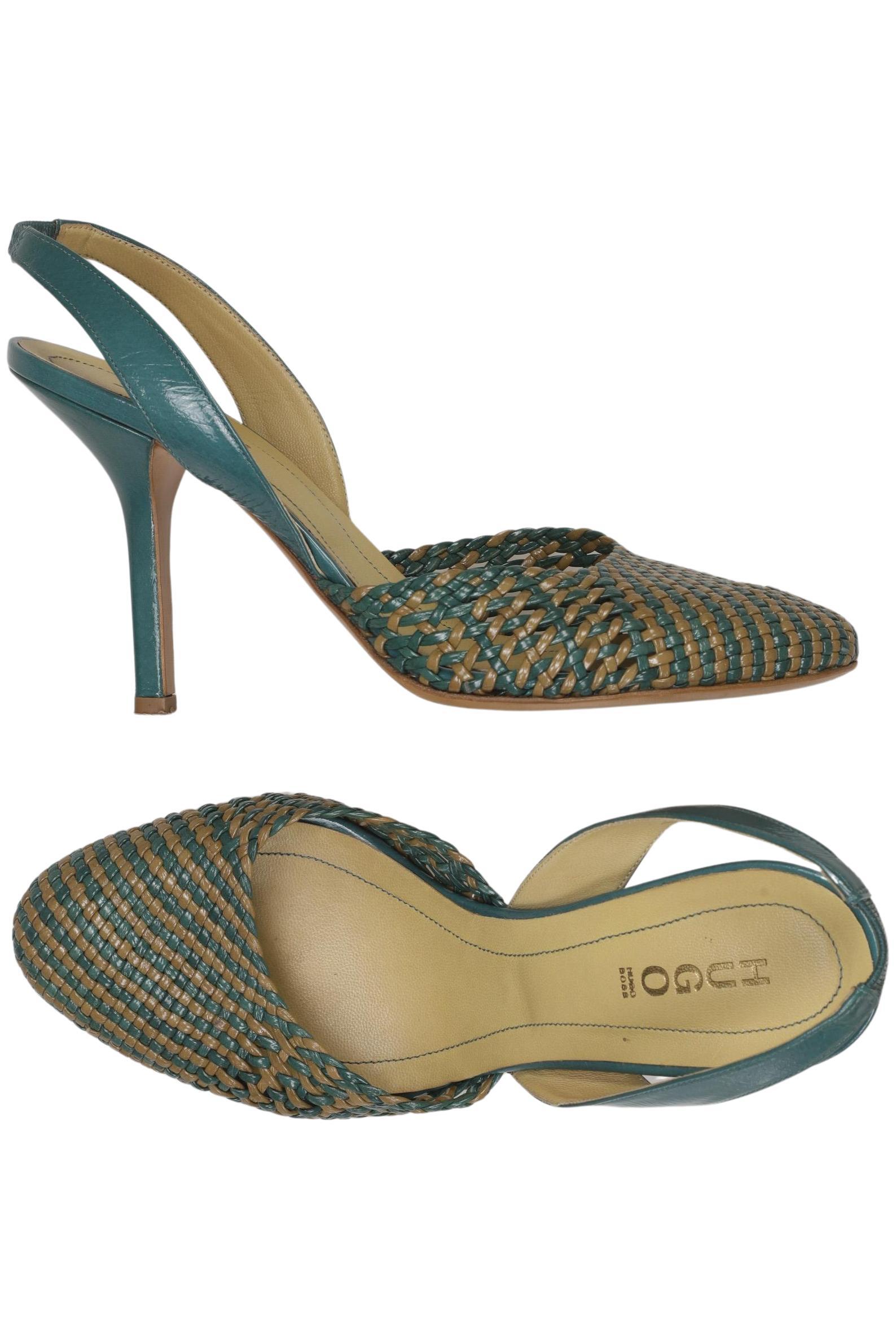 

Hugo by Hugo Boss Damen Pumps, türkis, Gr. 40