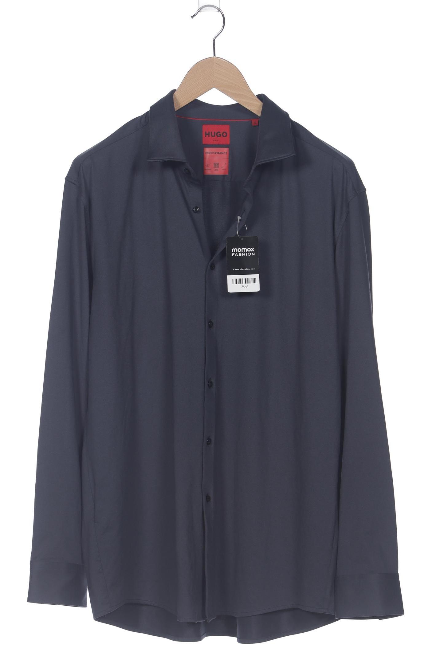 

Hugo by Hugo Boss Herren Hemd, marineblau, Gr. 56