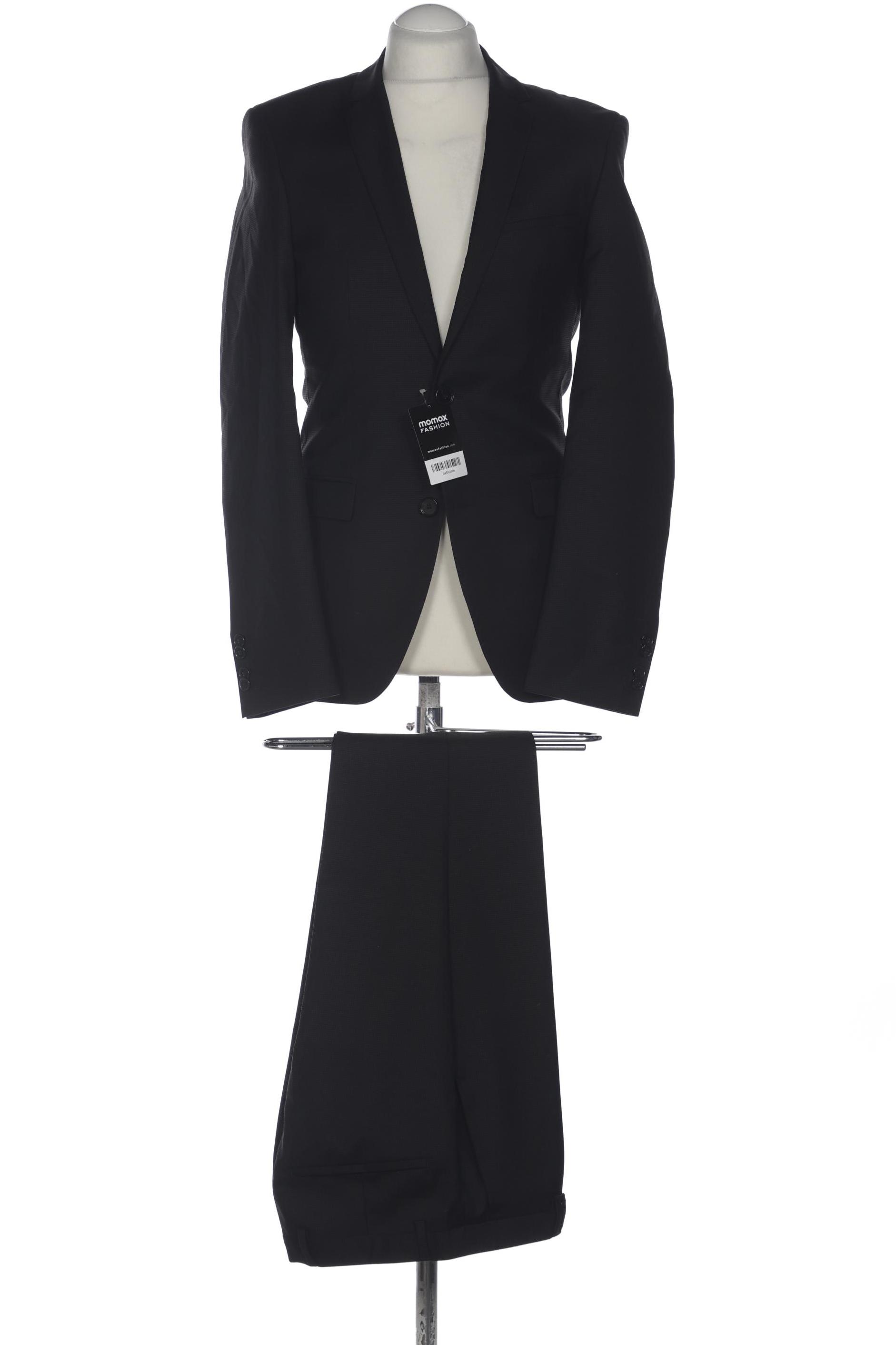 

Hugo by Hugo Boss Herren Anzug, schwarz, Gr. 90
