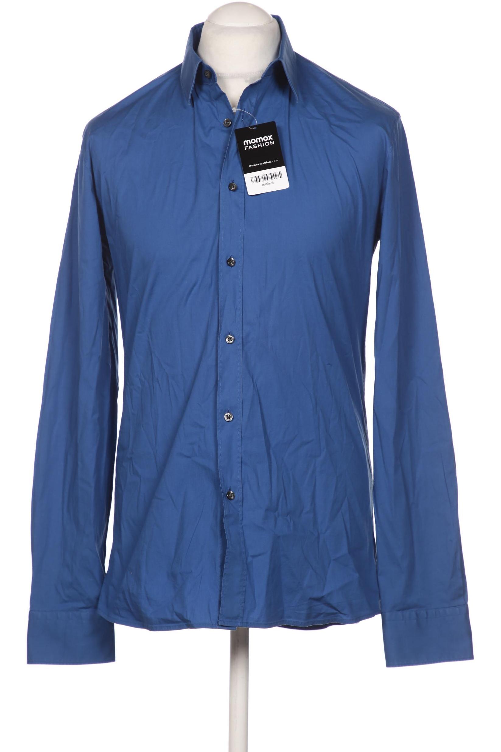 

Hugo by Hugo Boss Herren Hemd, blau, Gr. 52
