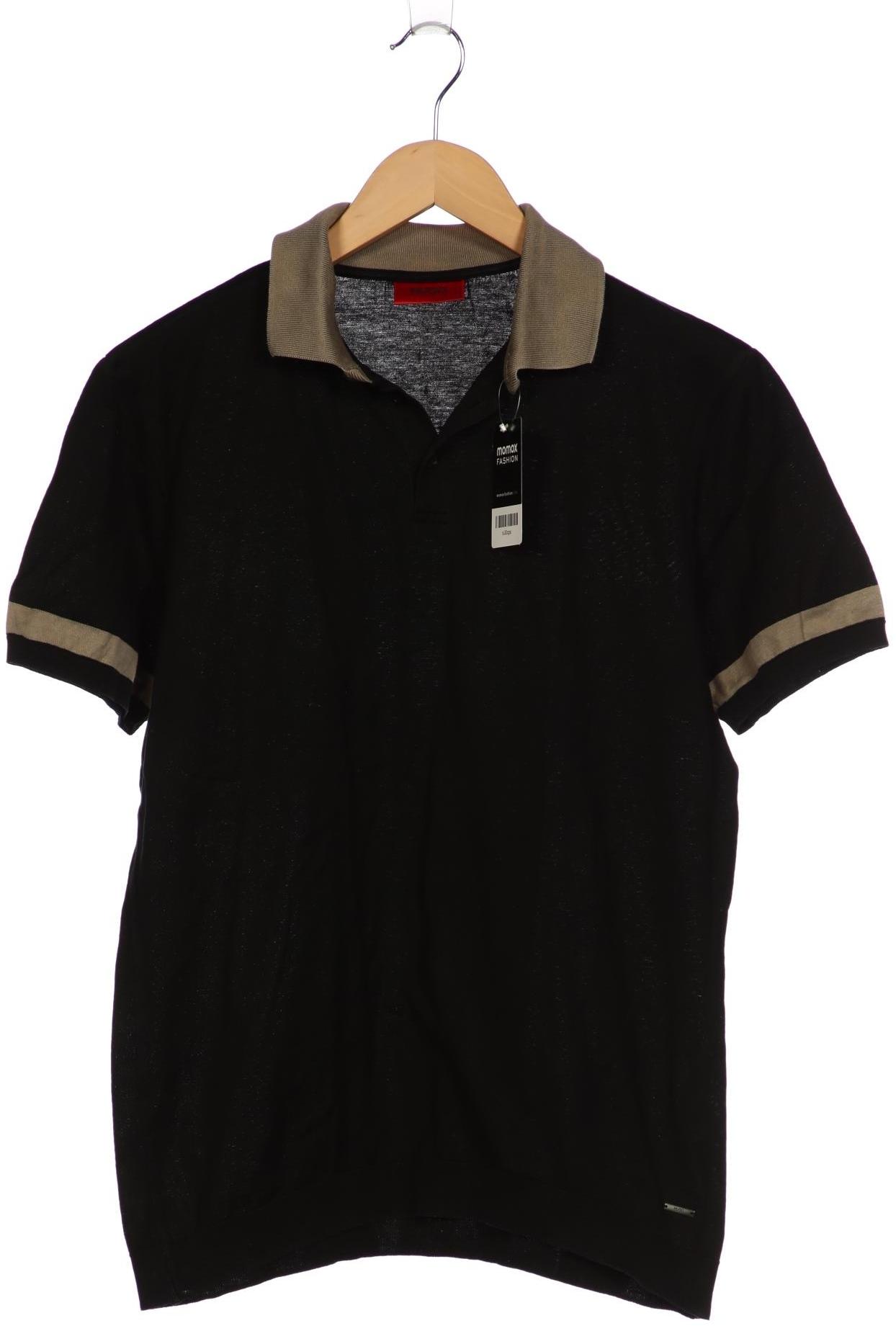 

Hugo by Hugo Boss Herren Poloshirt, schwarz, Gr. 48