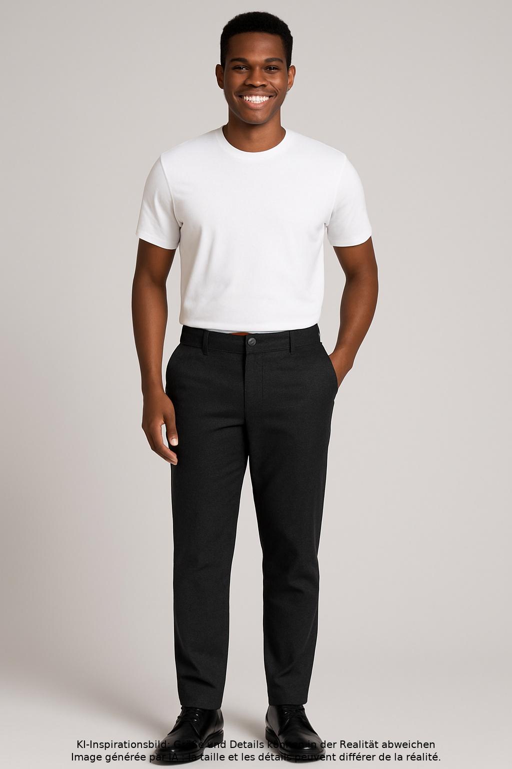 

Hugo by Hugo Boss Herren Stoffhose, grau, Gr. 33