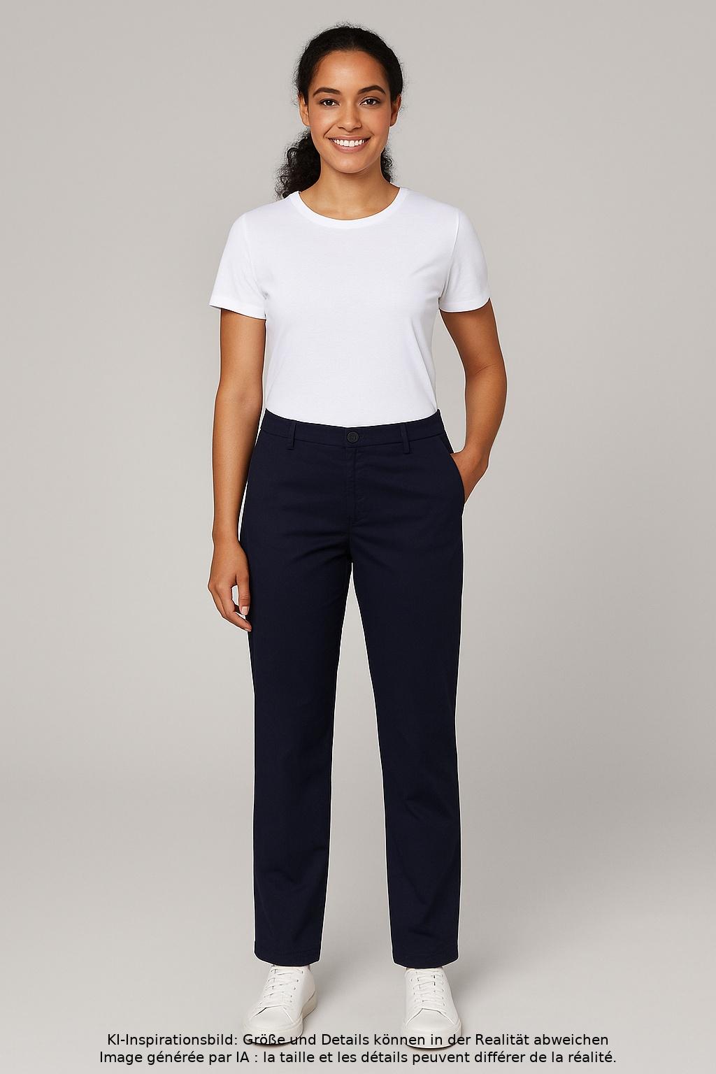 

Hugo by Hugo Boss Damen Stoffhose, marineblau, Gr. 40