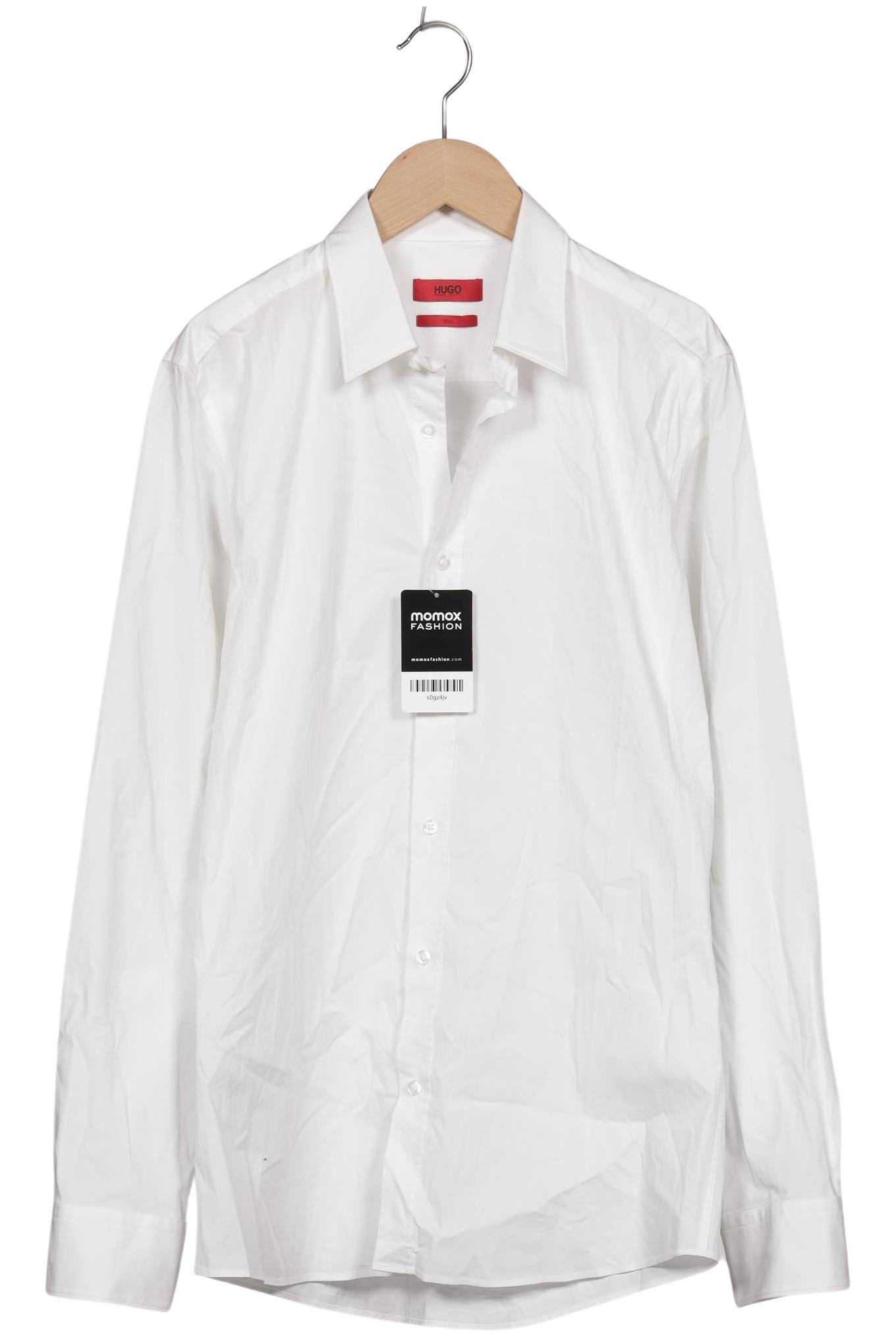 

Hugo by Hugo Boss Herren Hemd, weiß, Gr. 46