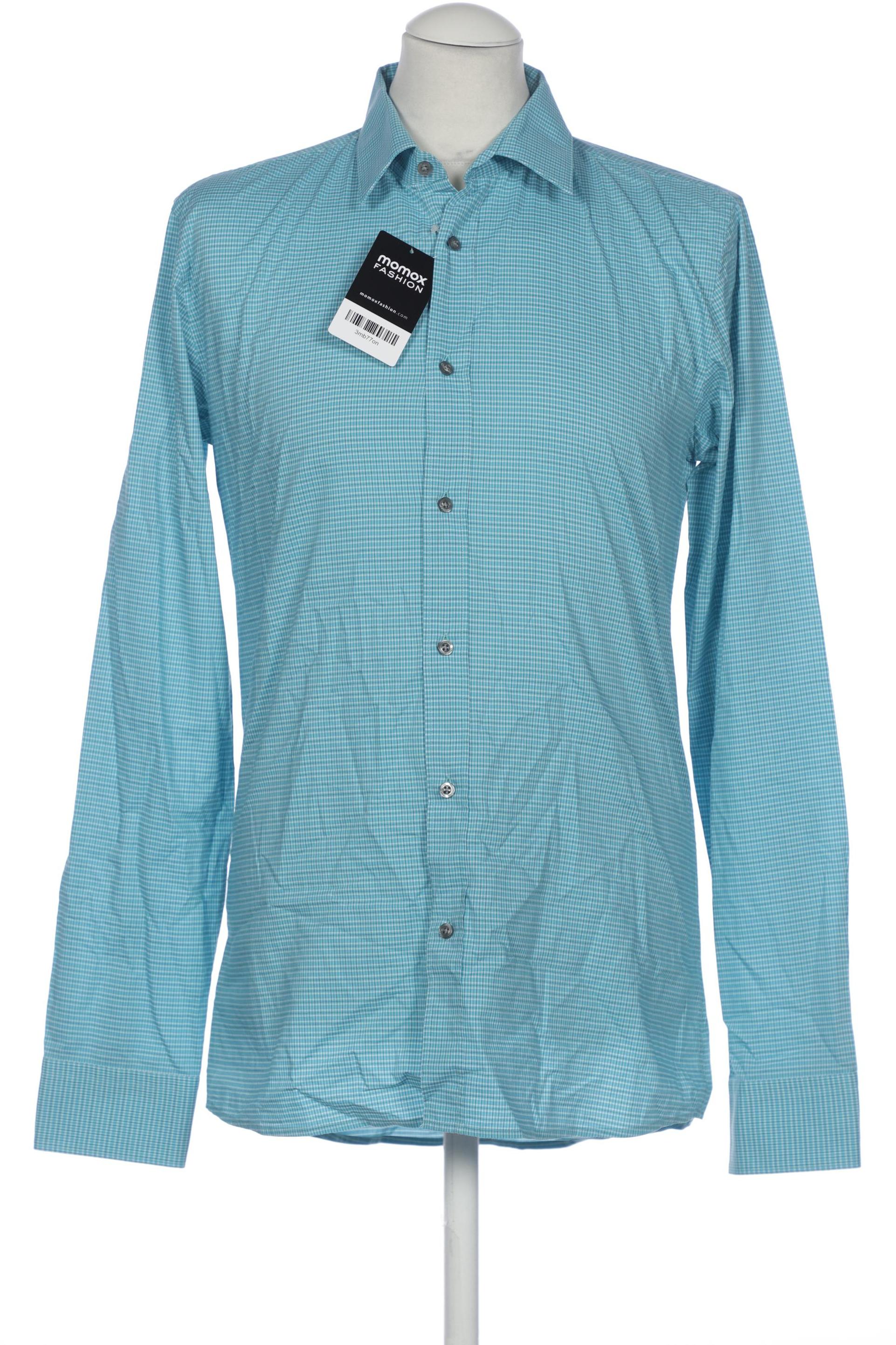 

Hugo by Hugo Boss Herren Hemd, blau, Gr. 48