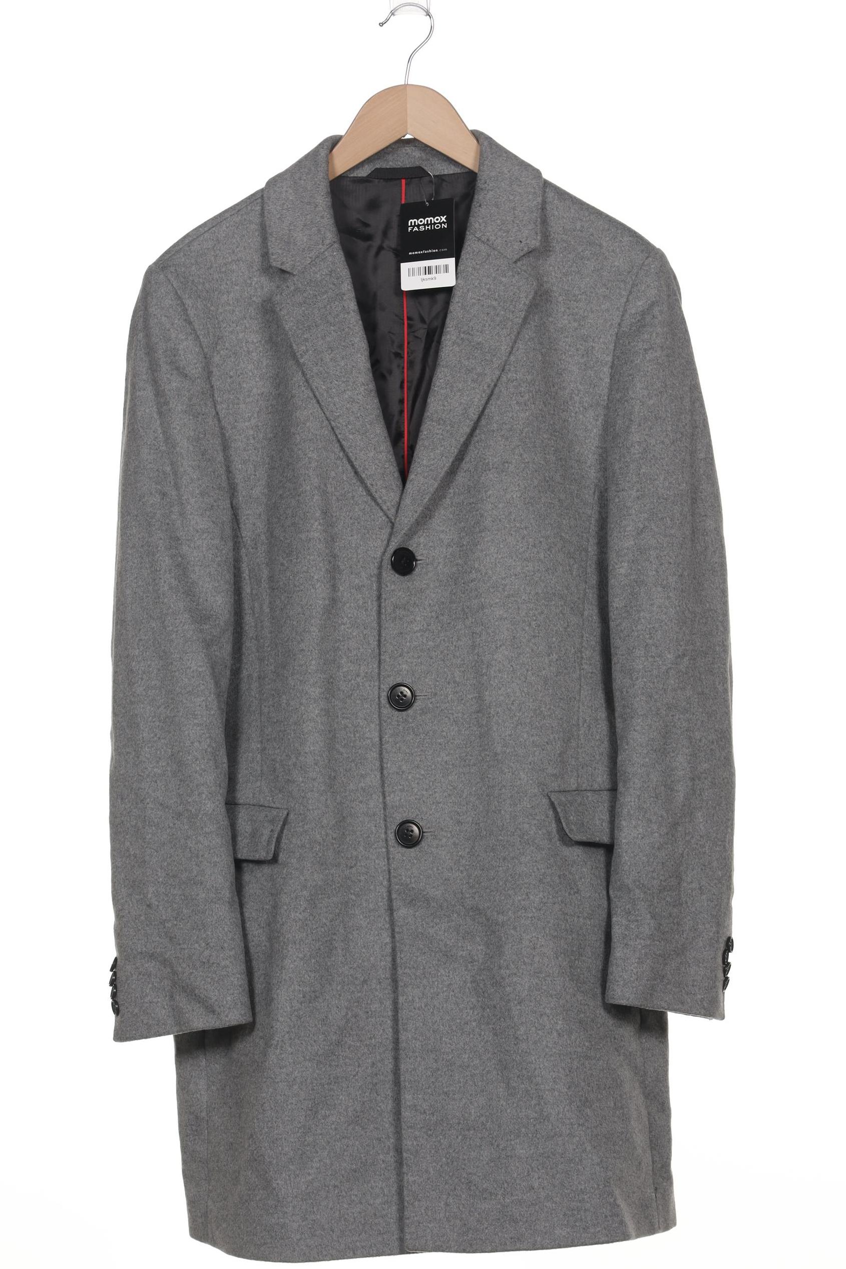 

Hugo by Hugo Boss Herren Mantel, grau, Gr. 52