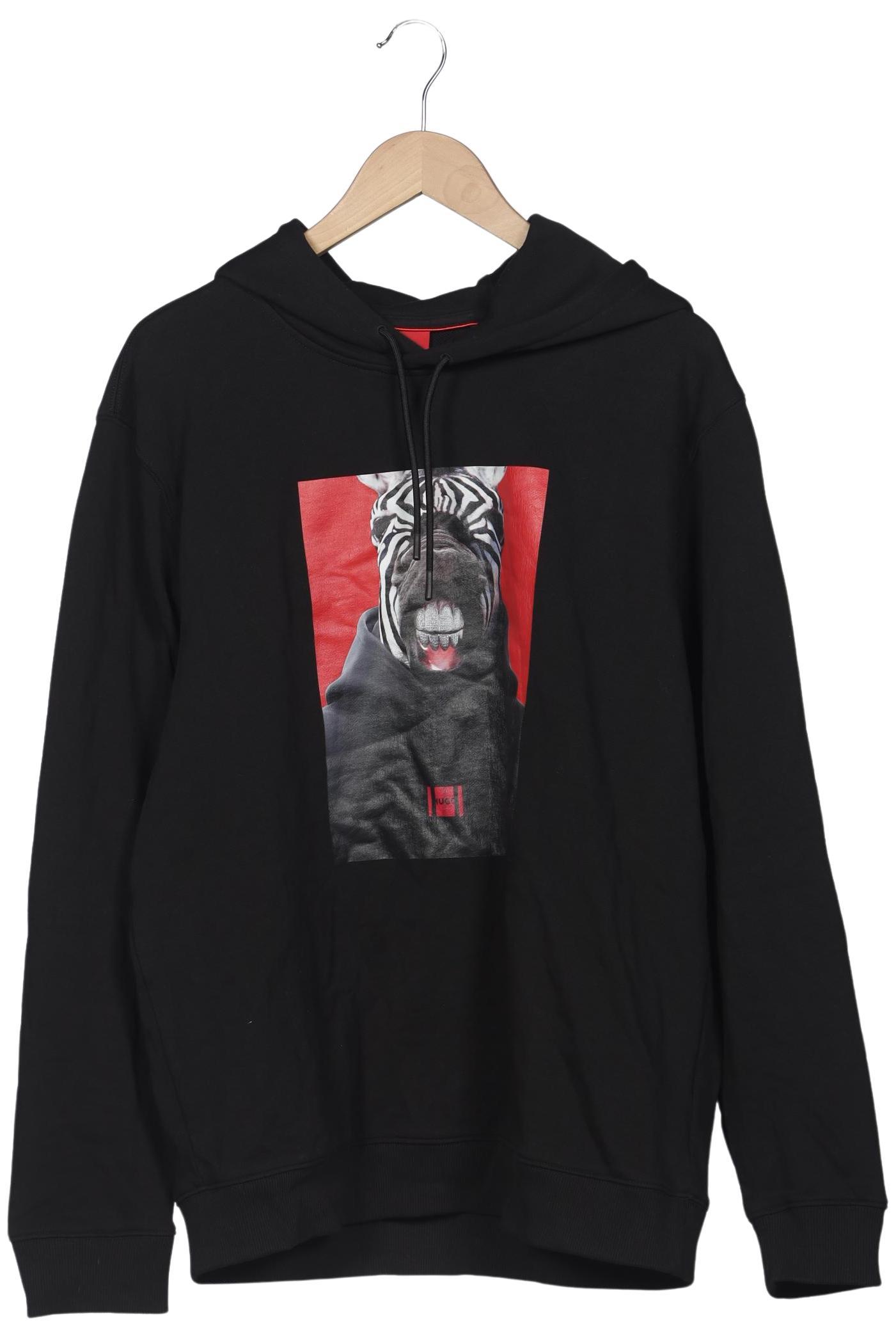 

Hugo by Hugo Boss Herren Kapuzenpullover, schwarz, Gr. 54