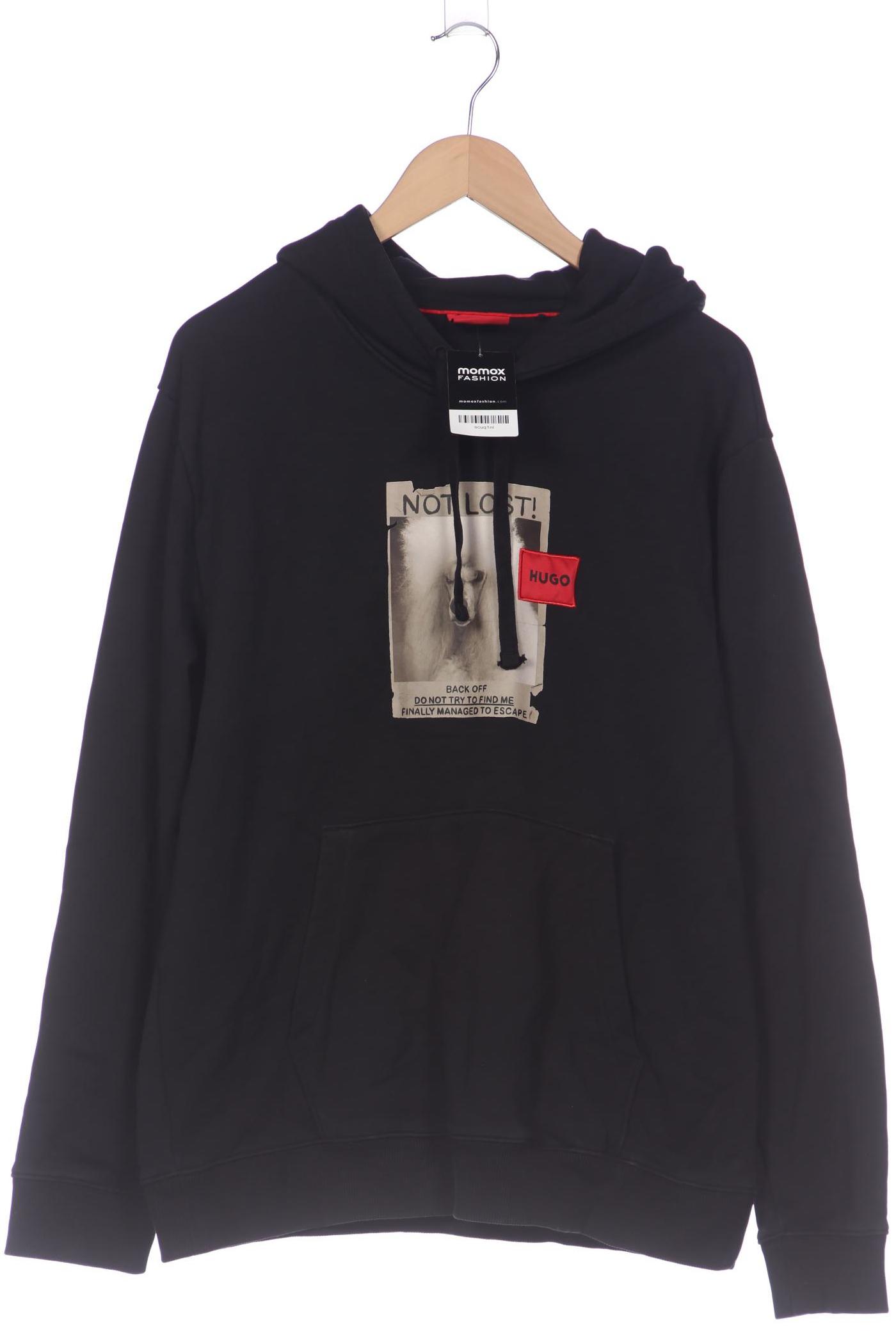

Hugo by Hugo Boss Herren Kapuzenpullover, schwarz, Gr. 52