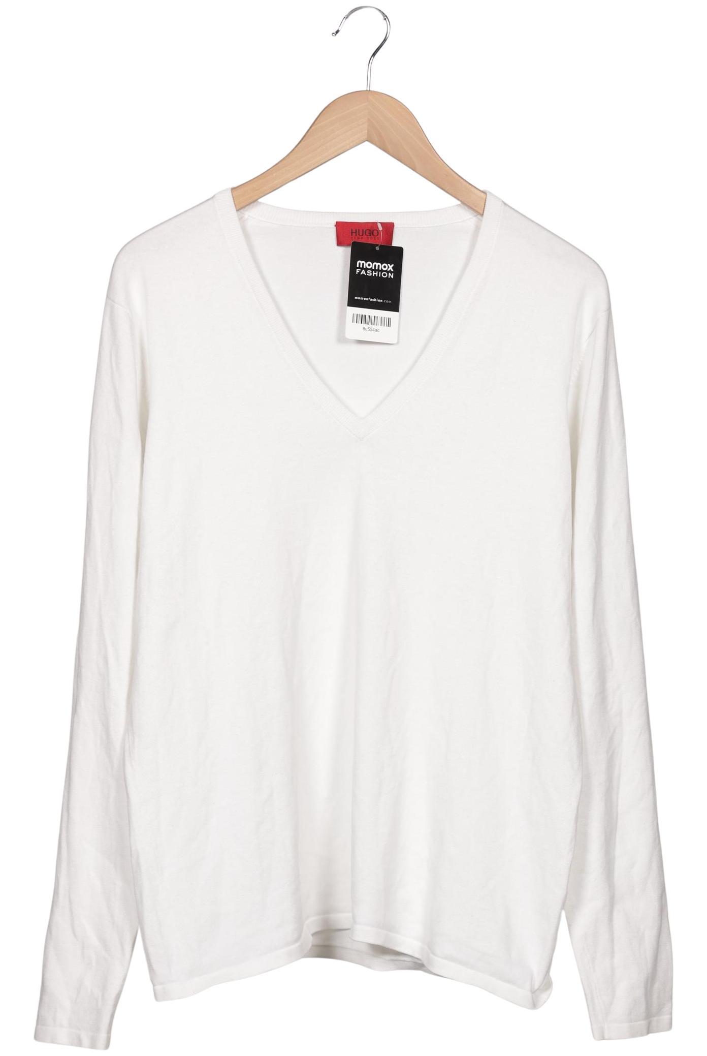 

Hugo by Hugo Boss Herren Pullover, weiß, Gr. 52