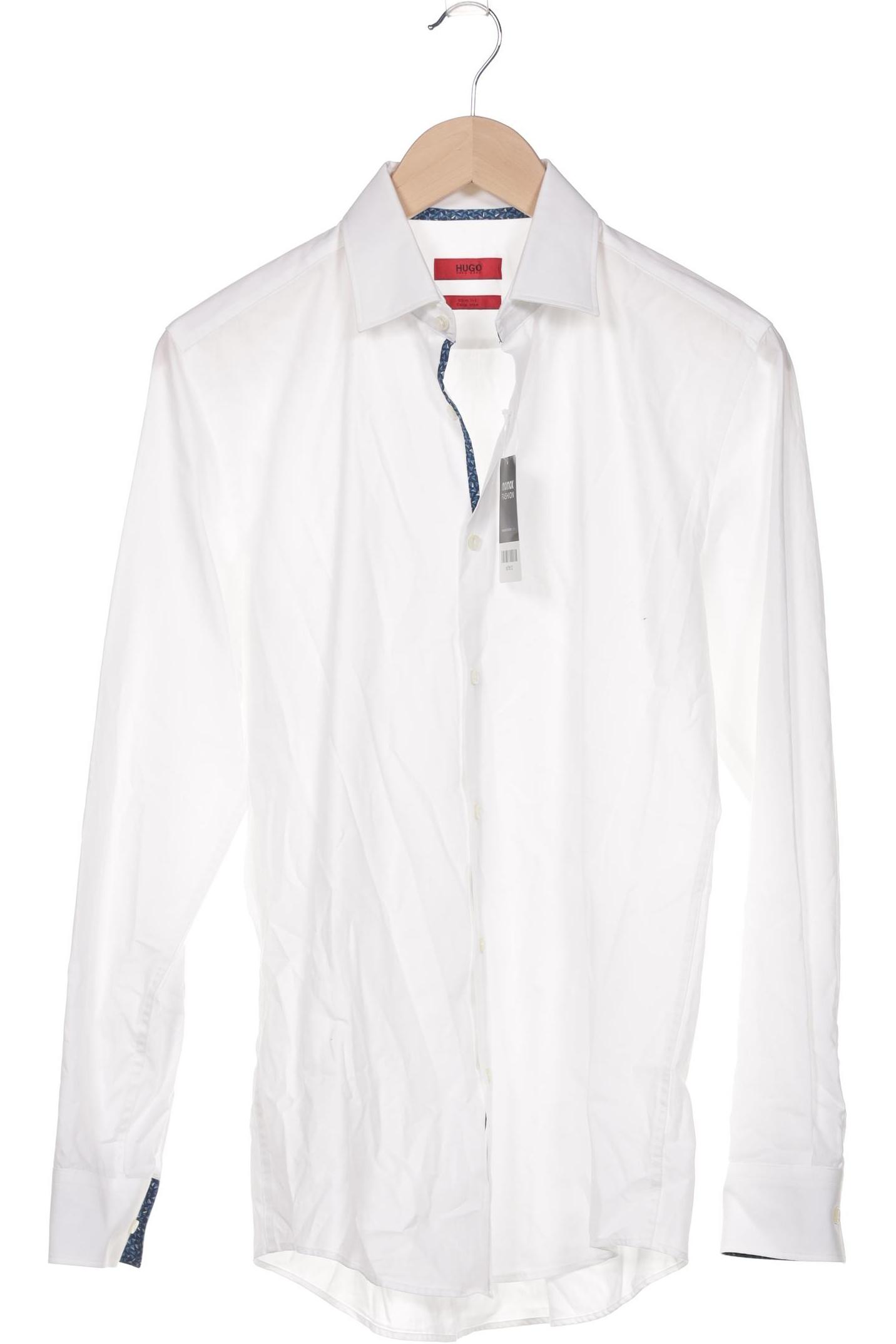 

Hugo by Hugo Boss Herren Hemd, weiß, Gr. 46