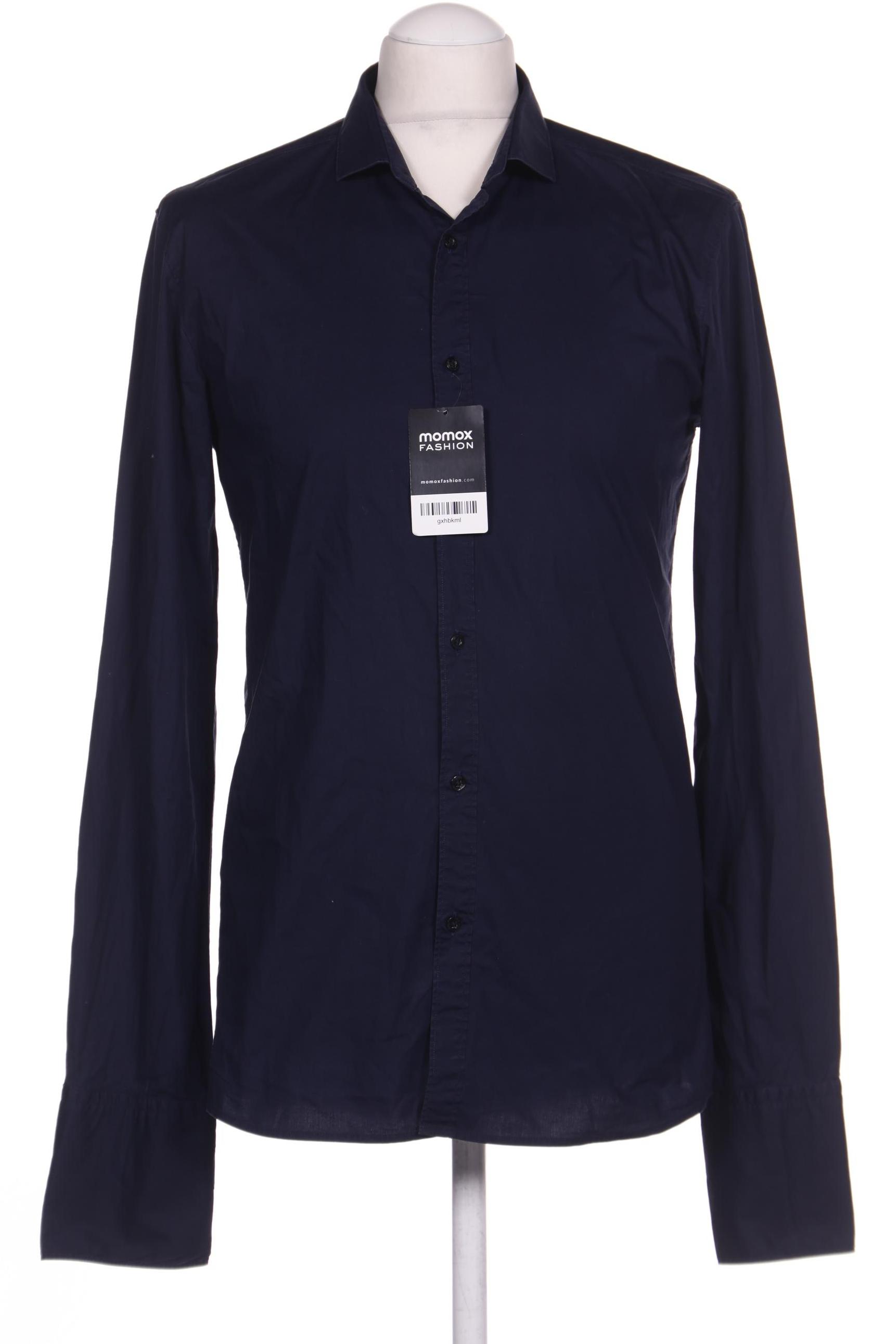 

Hugo by Hugo Boss Herren Hemd, marineblau, Gr. 48