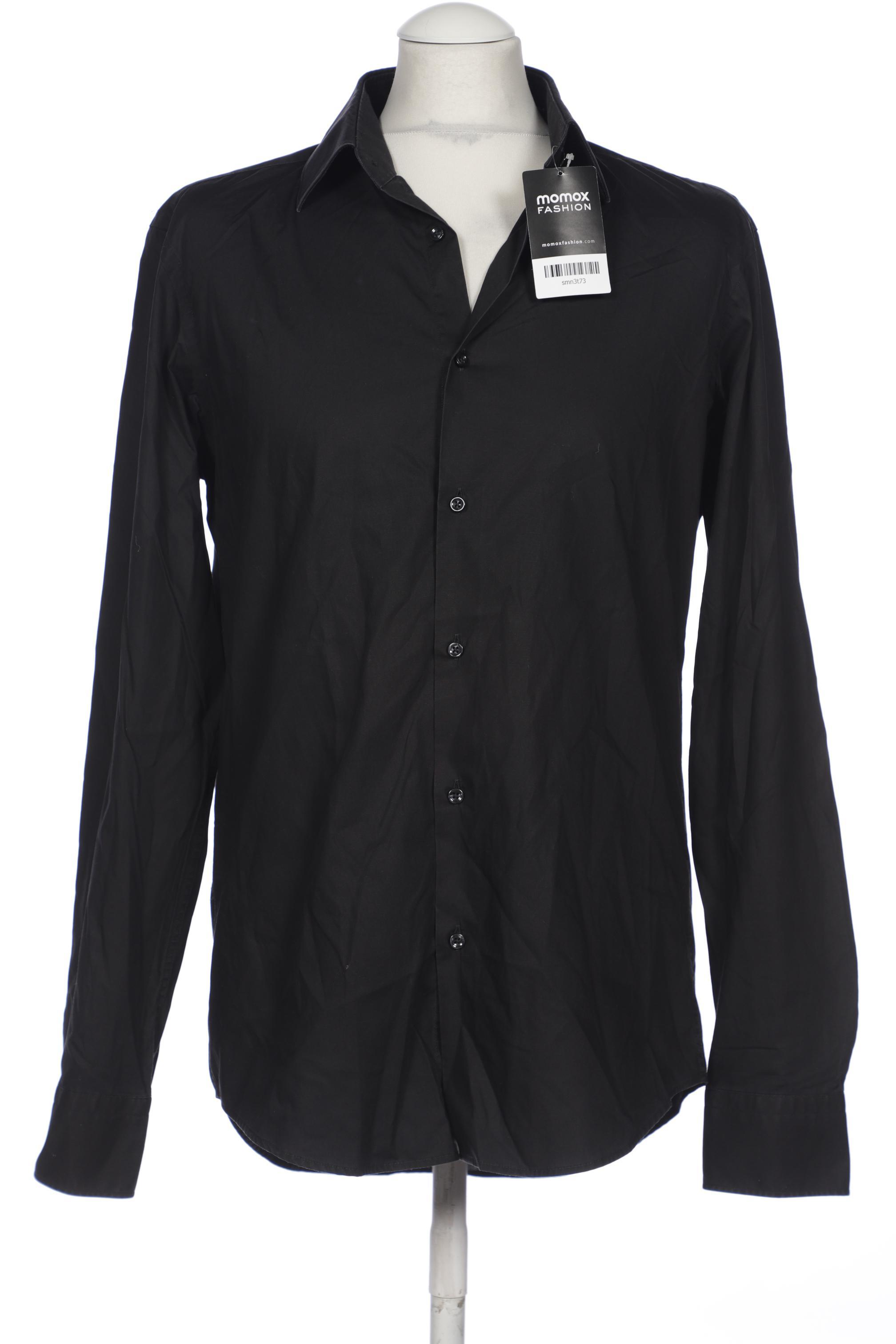 

Hugo by Hugo Boss Herren Hemd, schwarz, Gr. 48