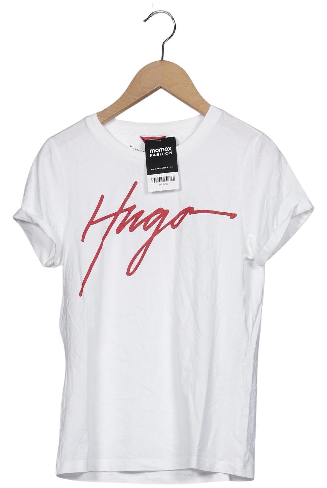

Hugo by Hugo Boss Damen T-Shirt, weiß, Gr. 34