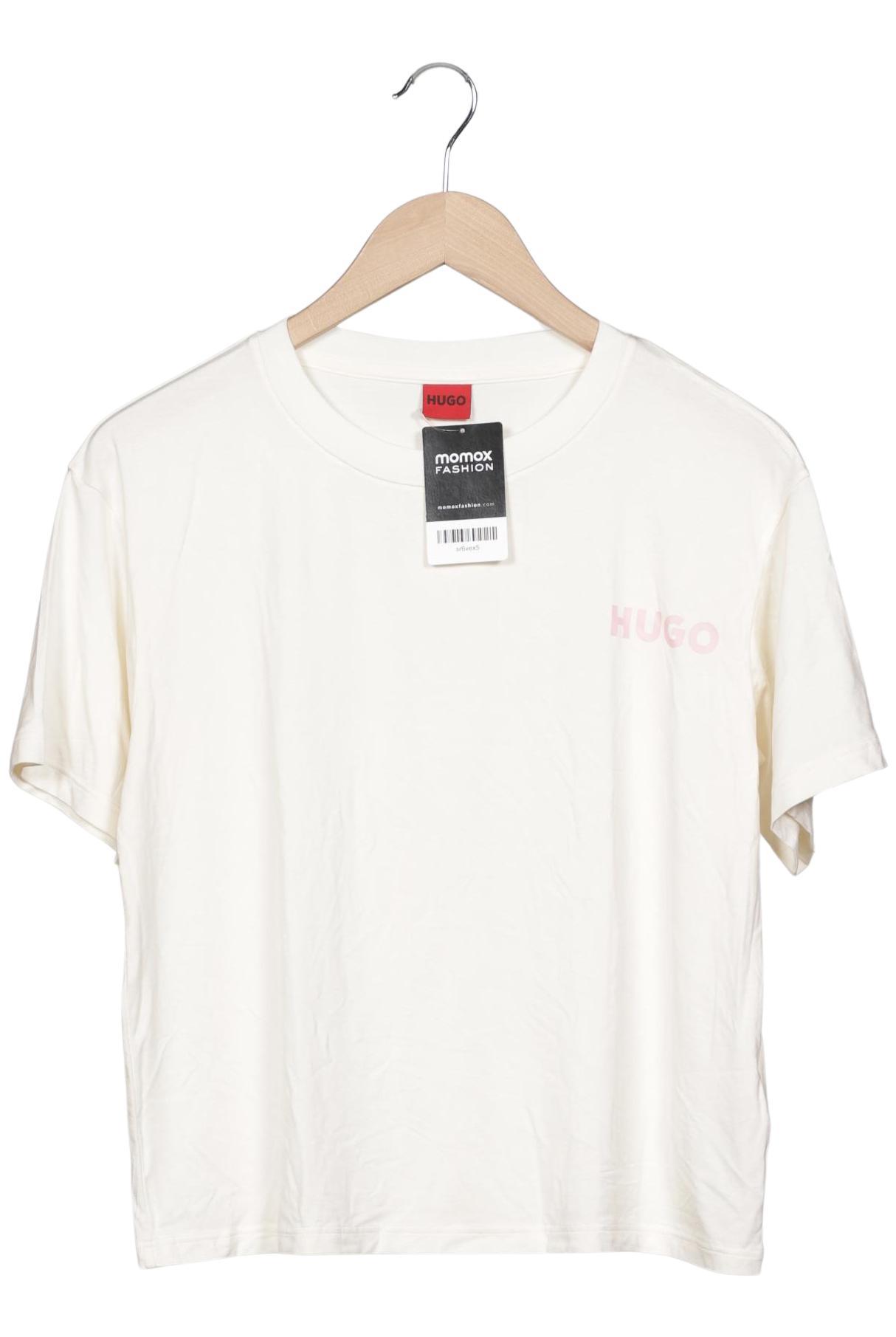 

Hugo by Hugo Boss Damen T-Shirt, cremeweiß, Gr. 36