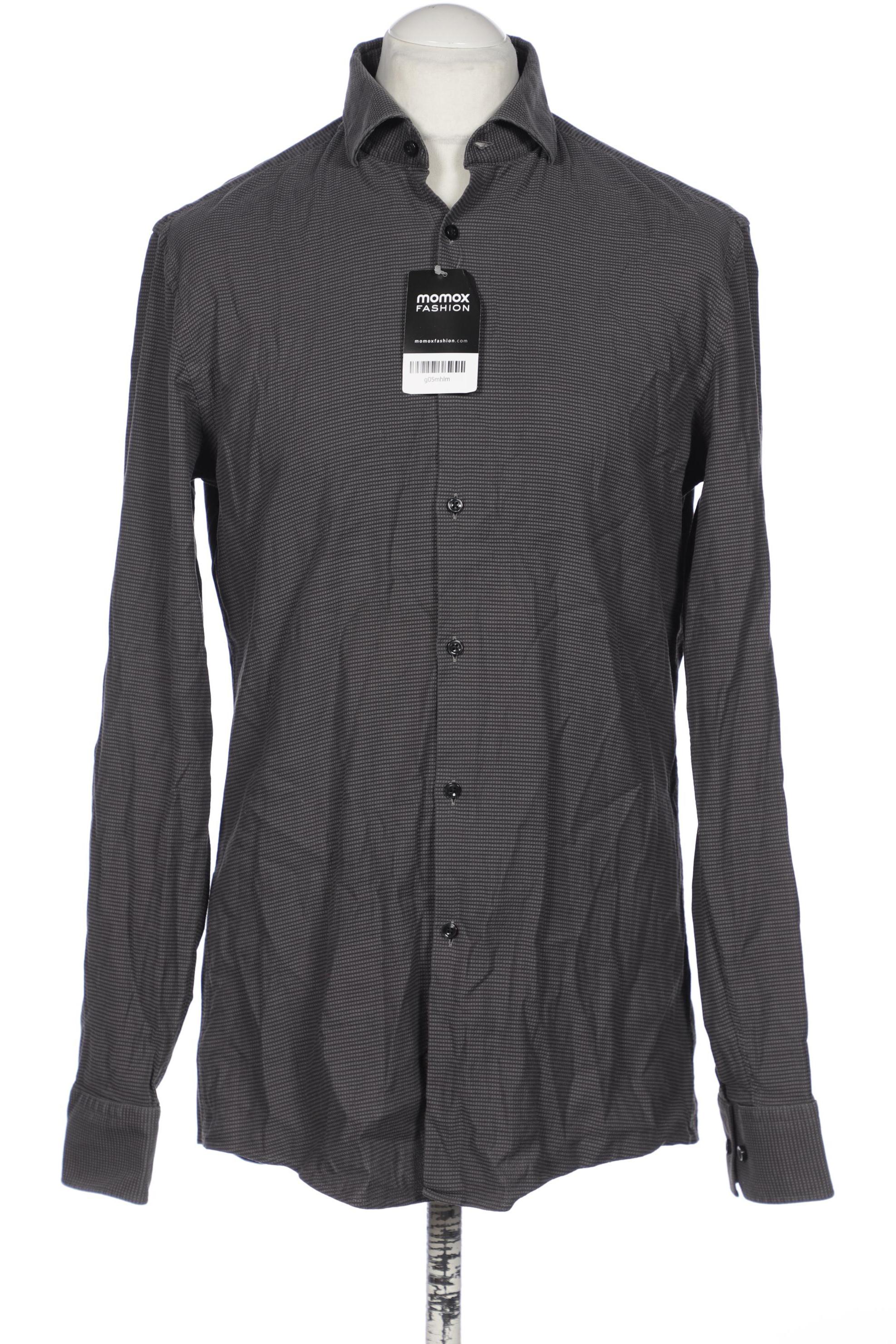 

Hugo by Hugo Boss Herren Hemd, grau, Gr. 52