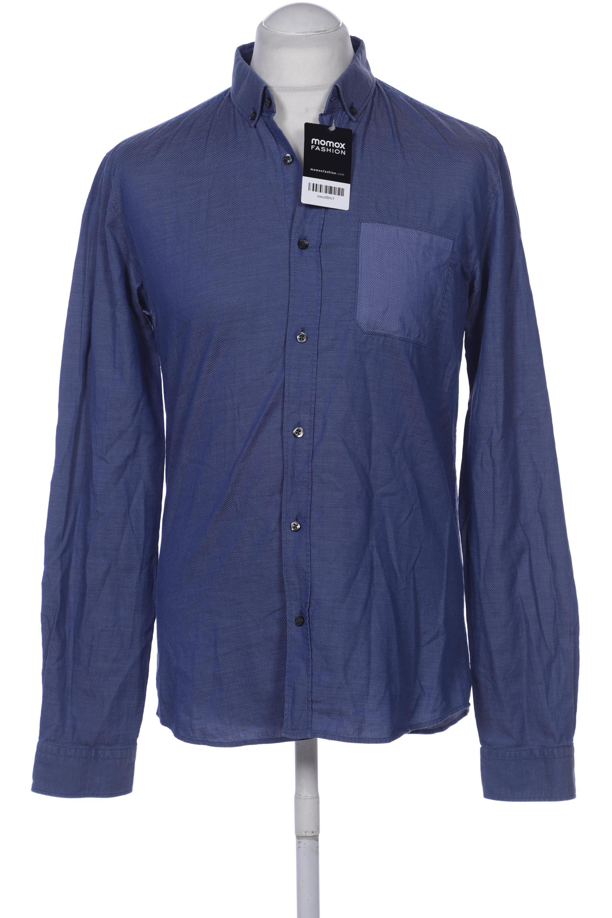 

Hugo by Hugo Boss Herren Hemd, marineblau, Gr. 52