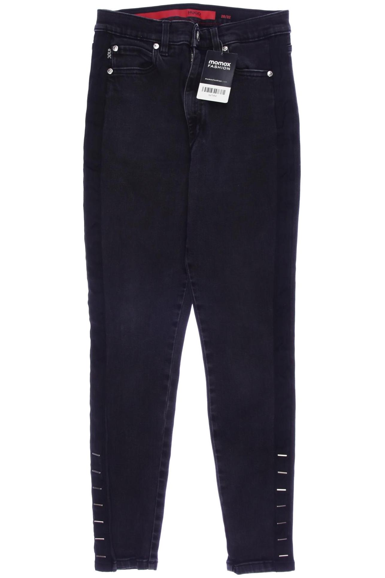 

Hugo by Hugo Boss Damen Jeans, schwarz, Gr. 28