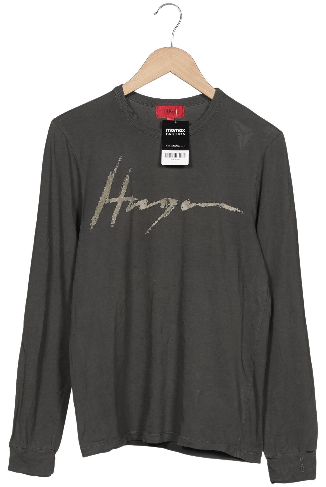 

Hugo by Hugo Boss Herren Langarmshirt, grün, Gr. 48