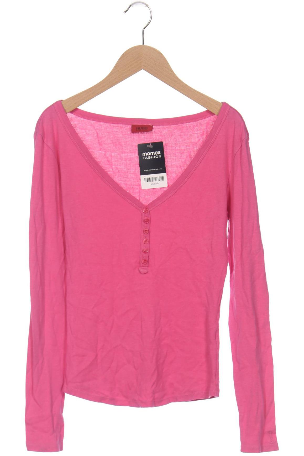 

Hugo by Hugo Boss Damen Langarmshirt, pink, Gr. 36