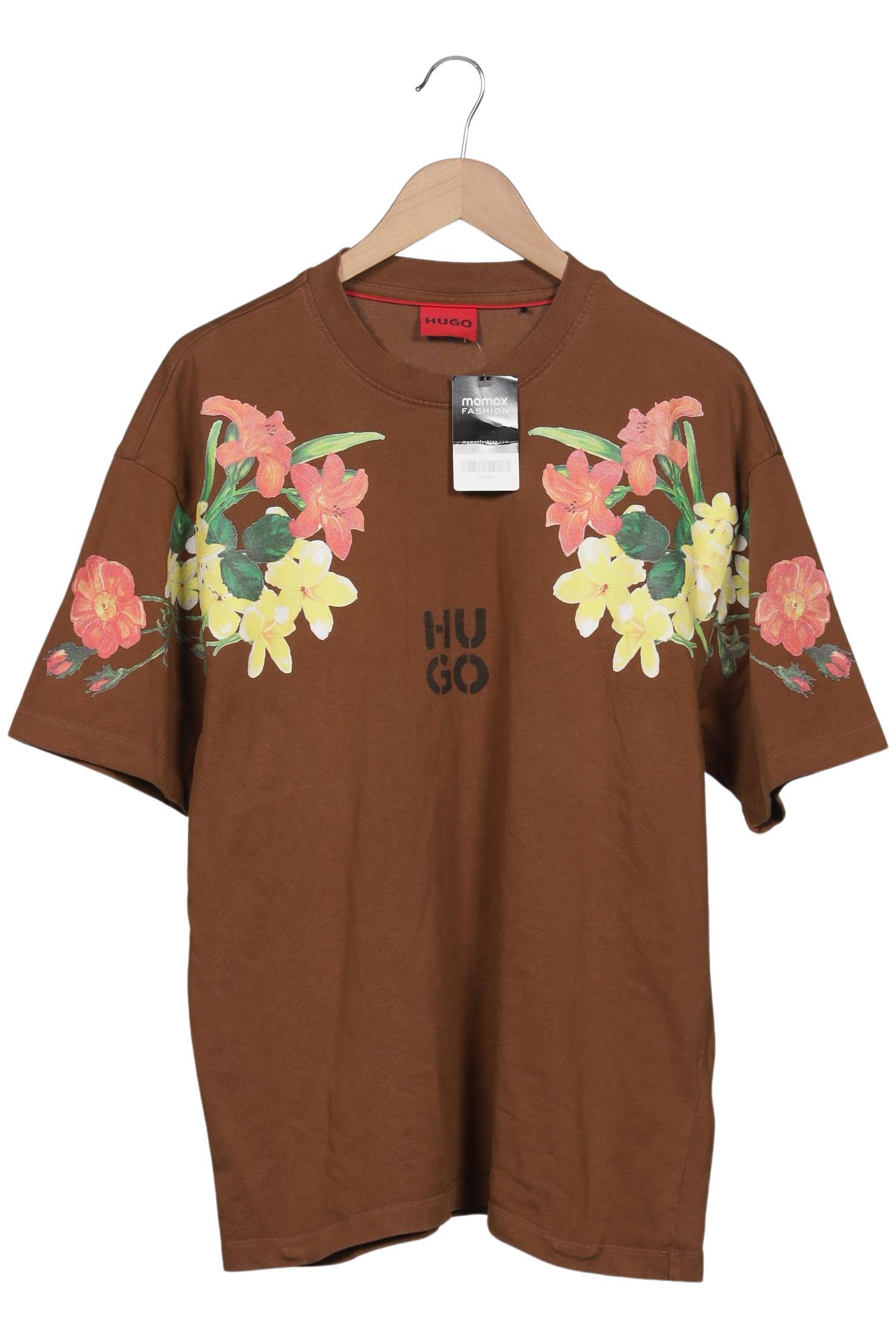 

Hugo by Hugo Boss Herren T-Shirt, braun, Gr. 48