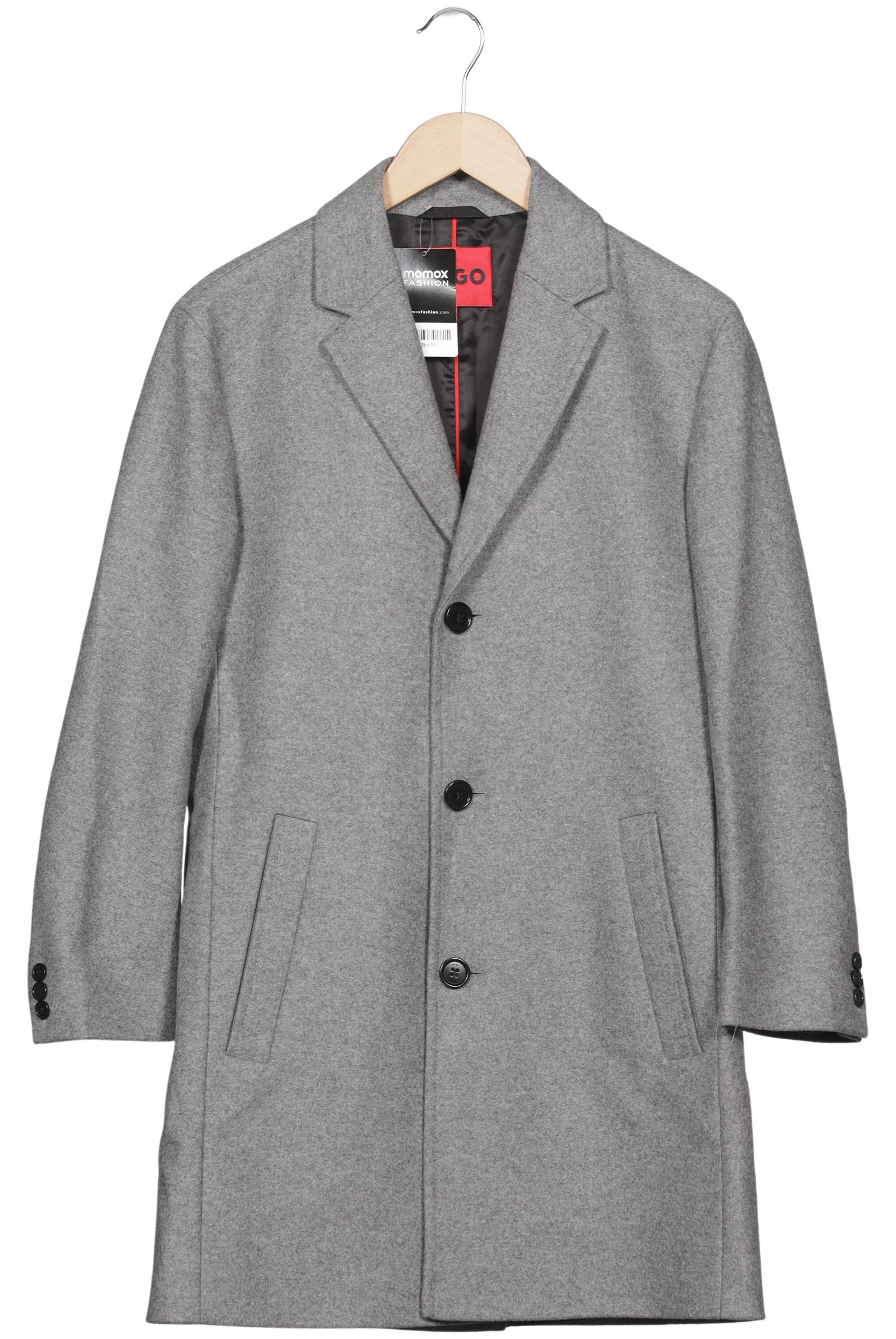 

Hugo by Hugo Boss Herren Mantel, grau, Gr. 44