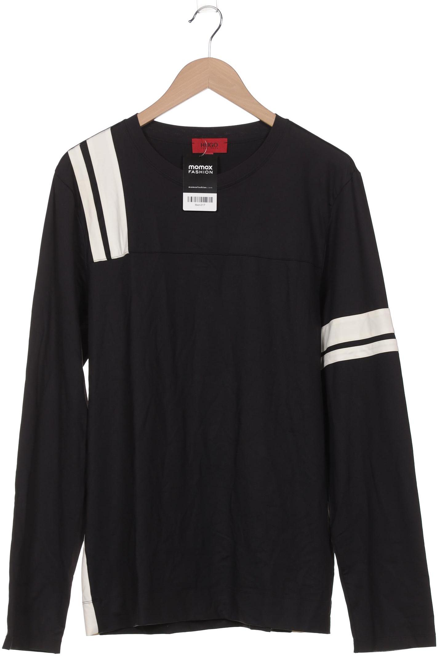 

Hugo by Hugo Boss Herren Langarmshirt, schwarz, Gr. 56
