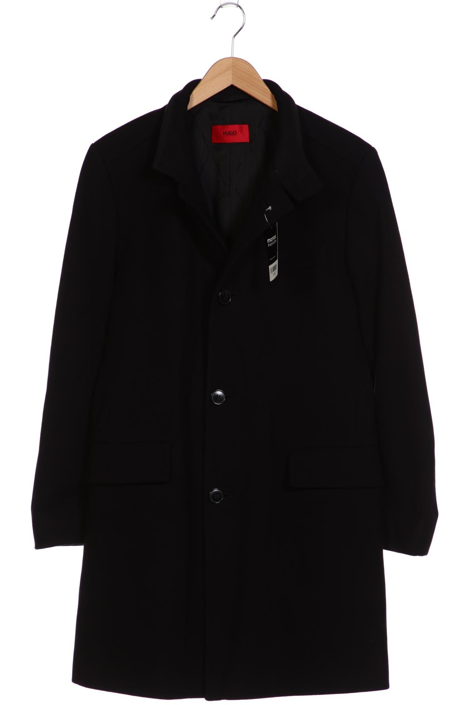 

Hugo by Hugo Boss Herren Mantel, schwarz, Gr. 48