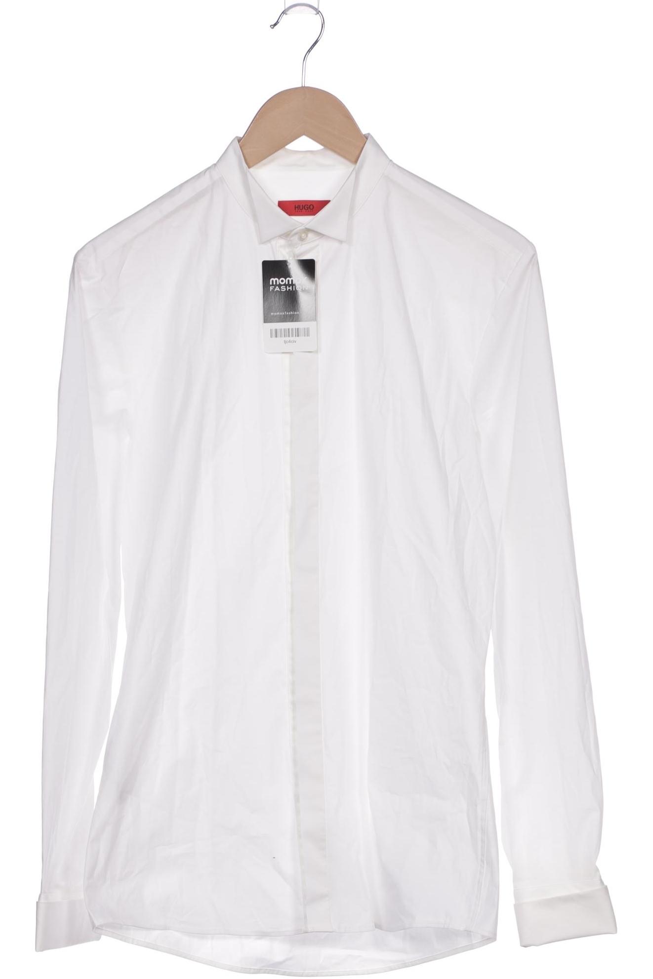 

Hugo by Hugo Boss Herren Hemd, cremeweiß, Gr. 46