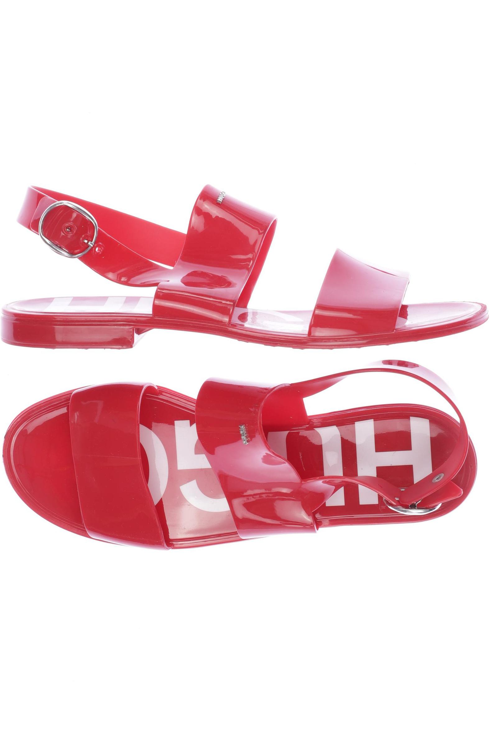 

HUGO by Hugo Boss Damen Sandale, rot