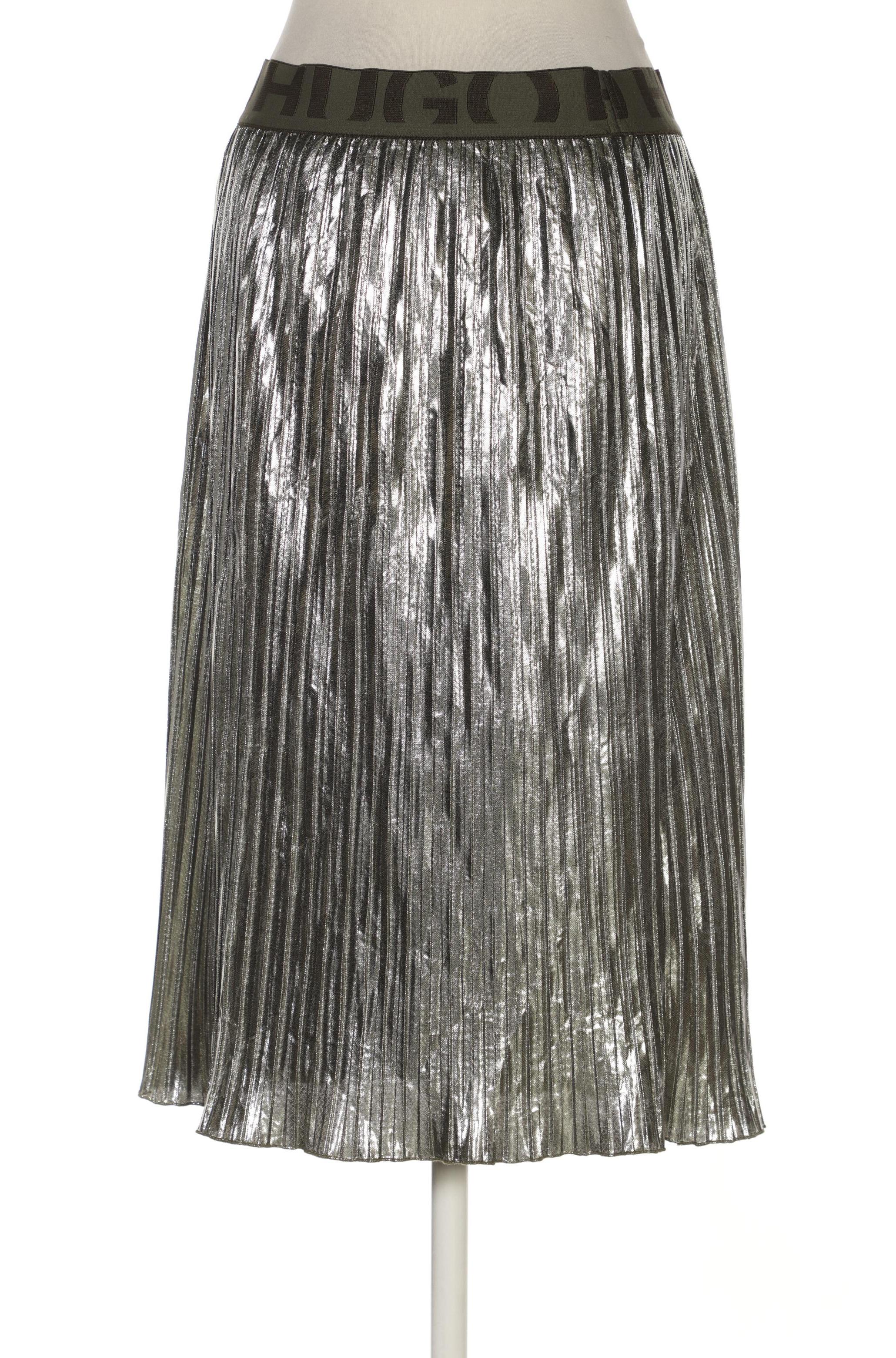 

Hugo by Hugo Boss Damen Rock, silber, Gr. 38