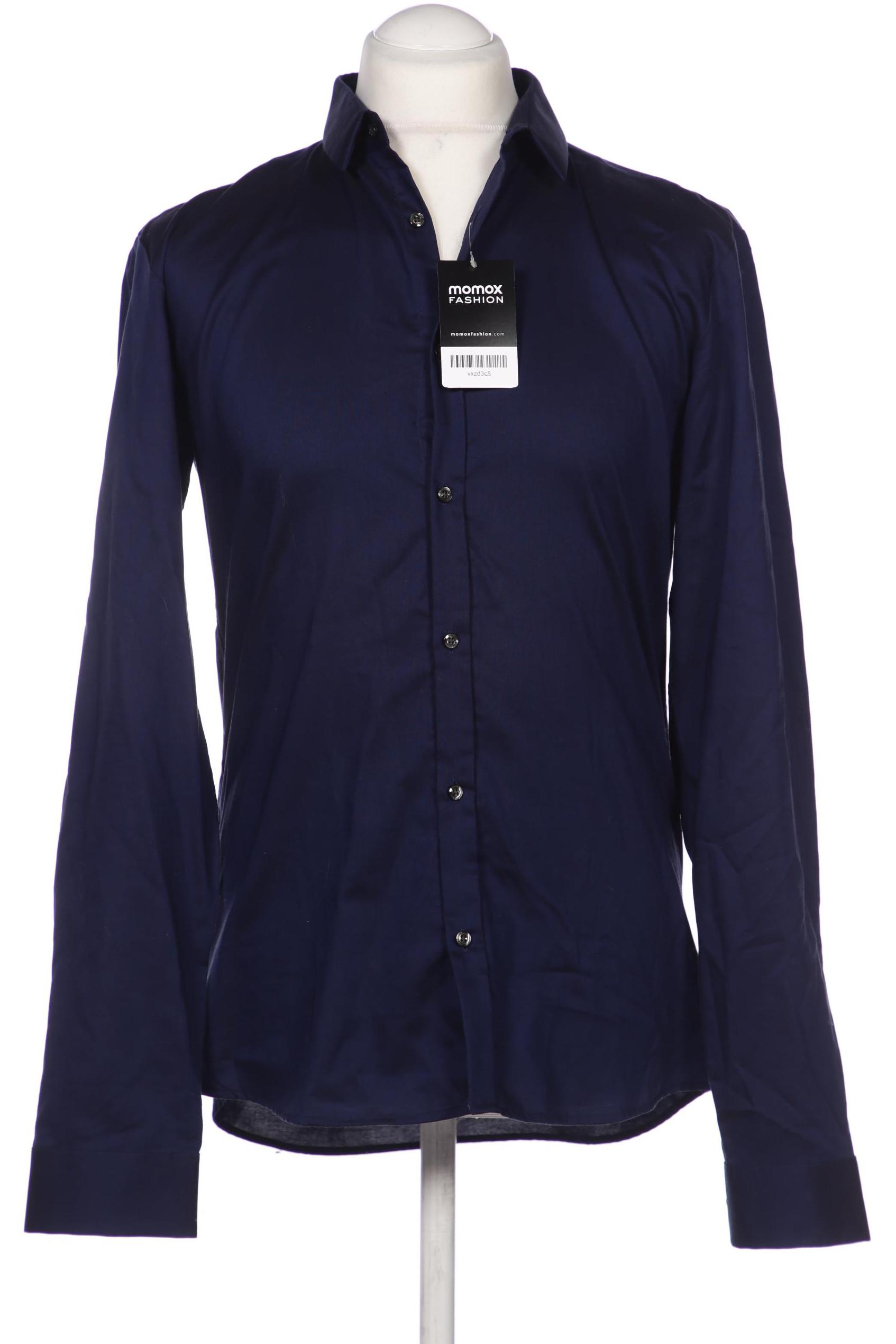 

Hugo by Hugo Boss Herren Hemd, marineblau, Gr. 52